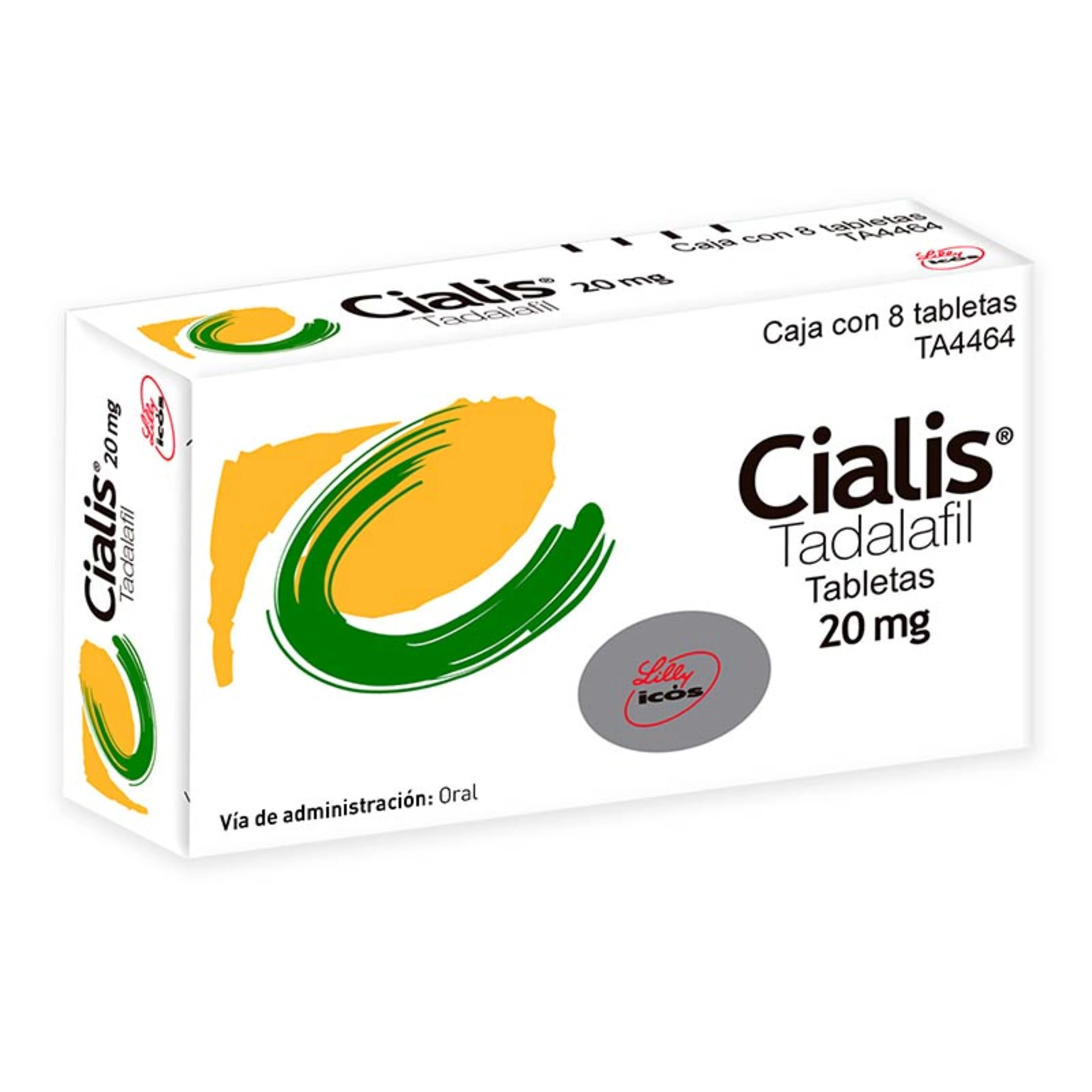 Cialis 20 Mg Con 8 Tabletas