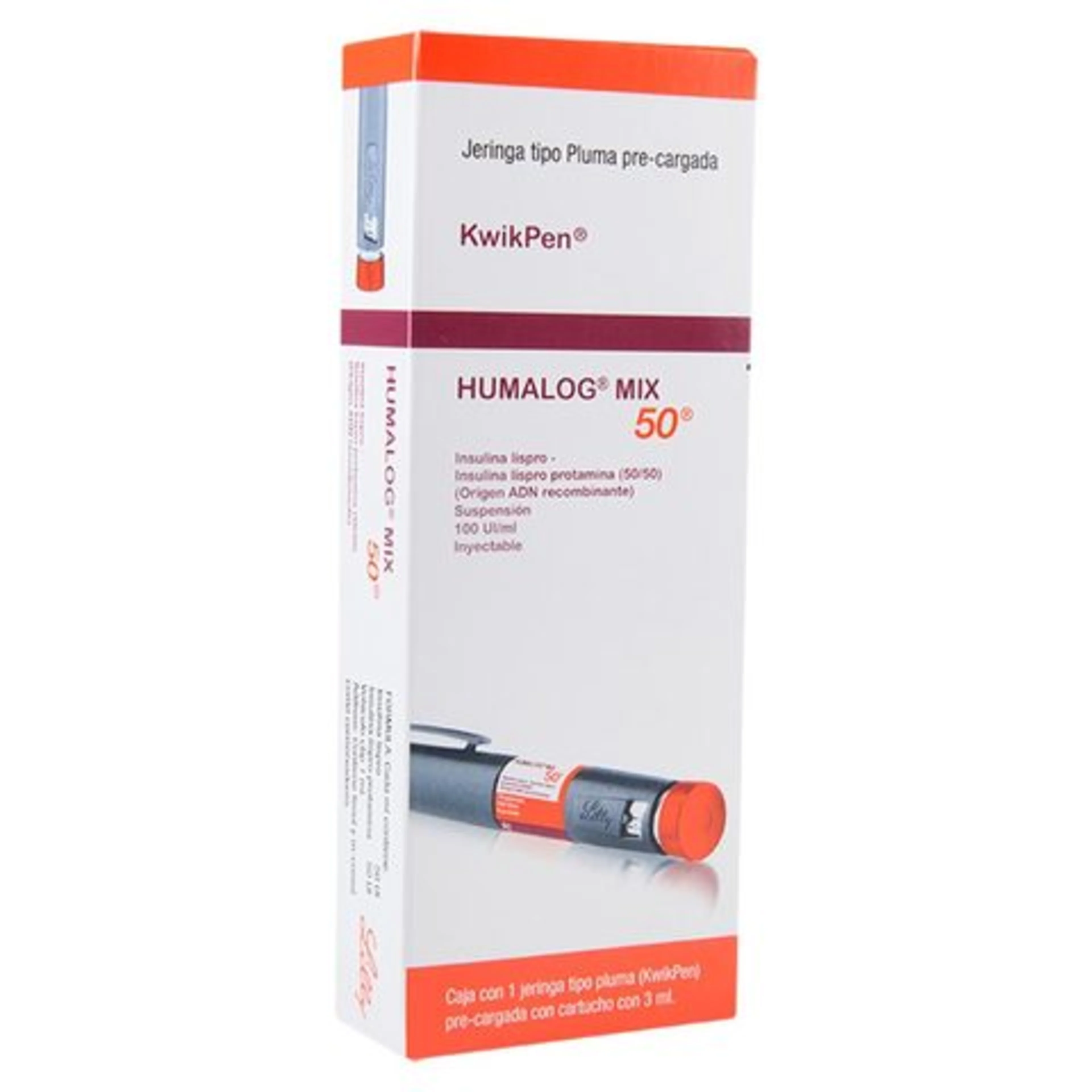 Humalog Mix Kwikpen 50/50 Ui Con 1 Pluma Precargada