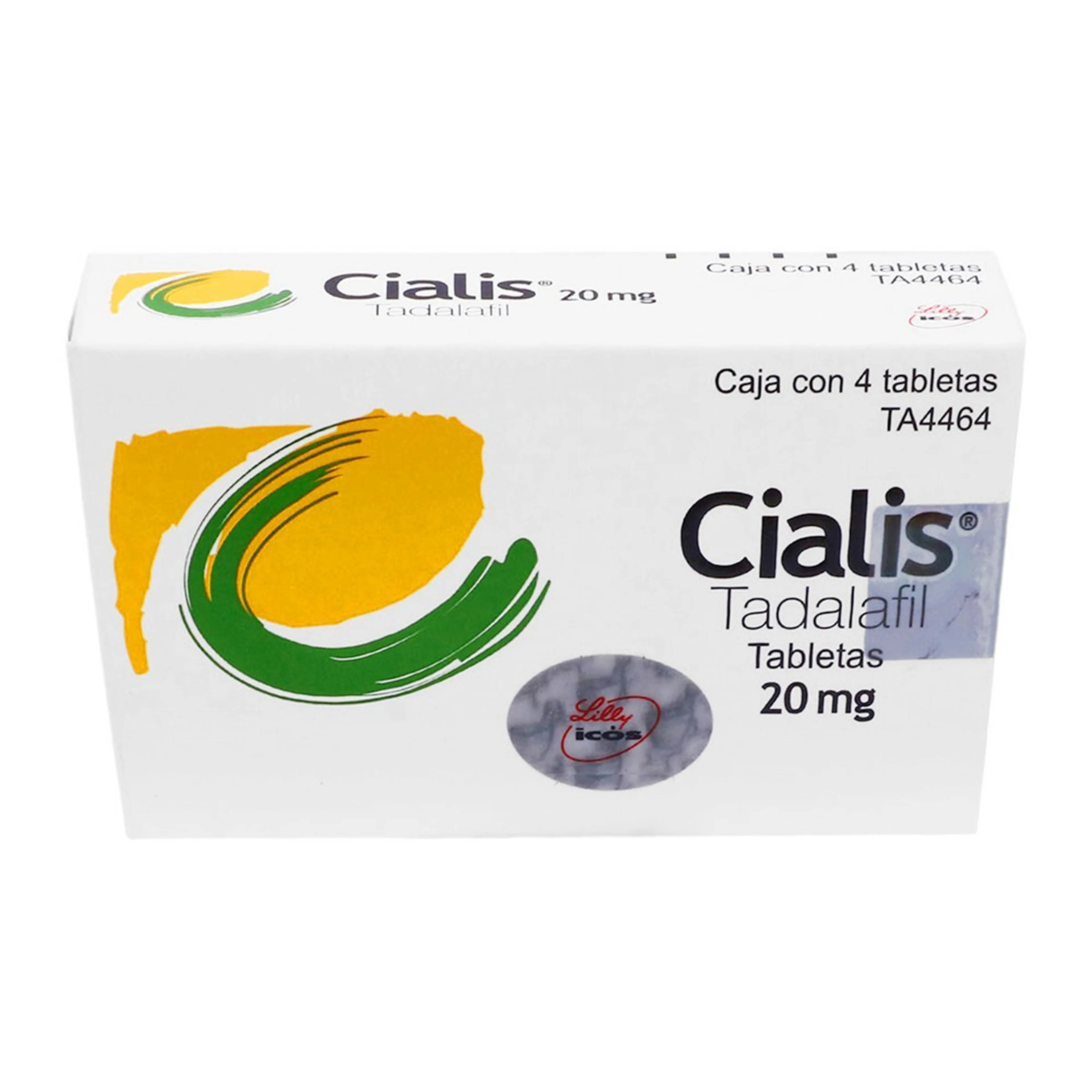 Cialis 20 Mg Con 4 Tabletas Pack 3X2