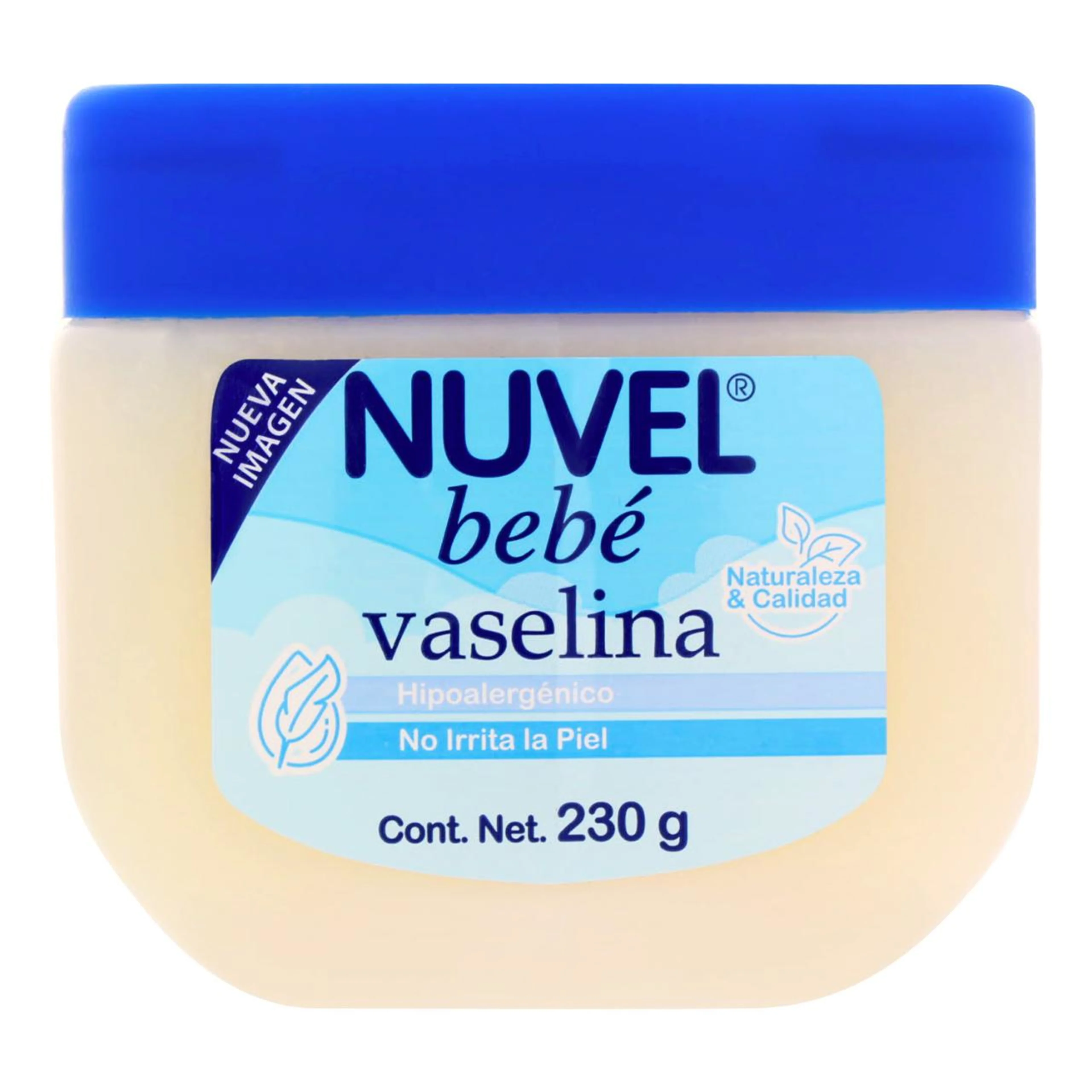 Nuvel Bebé Vaselina Hipoalergénico Con 230 G