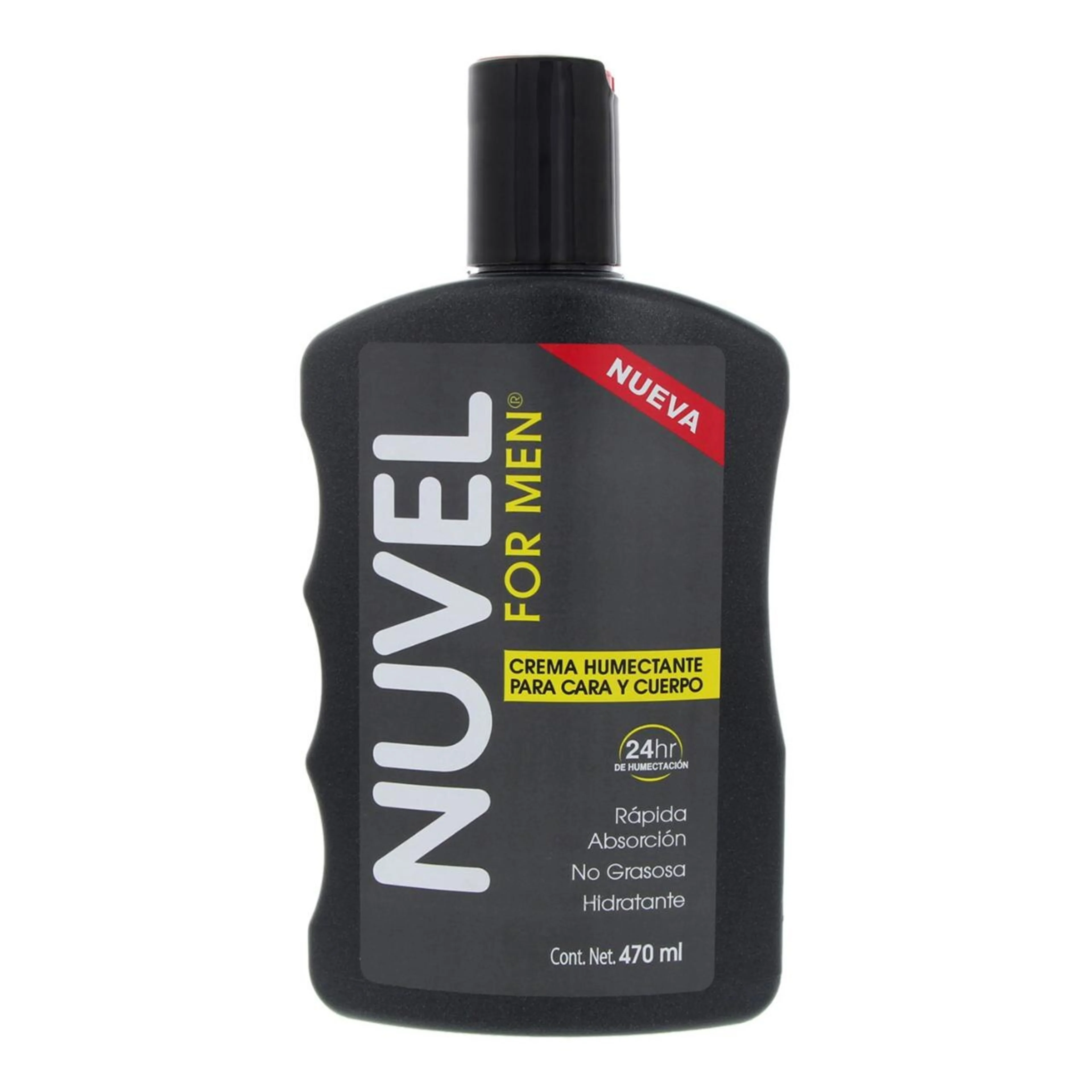 Nuvel For Men Crema Corporal Humectante Con 470 Ml