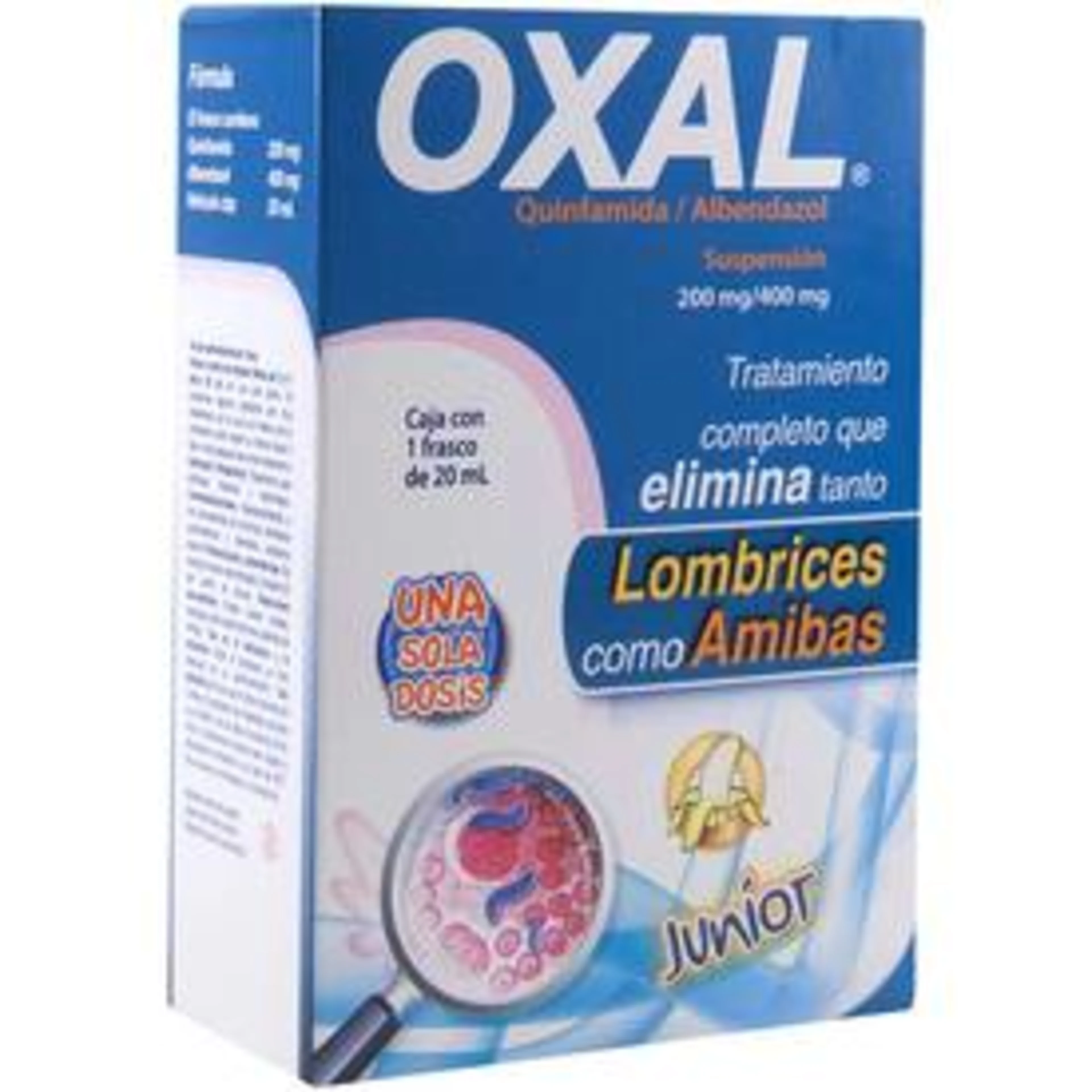 Oxal Junior 200/400 Mg Con 20 Ml De Suspensión