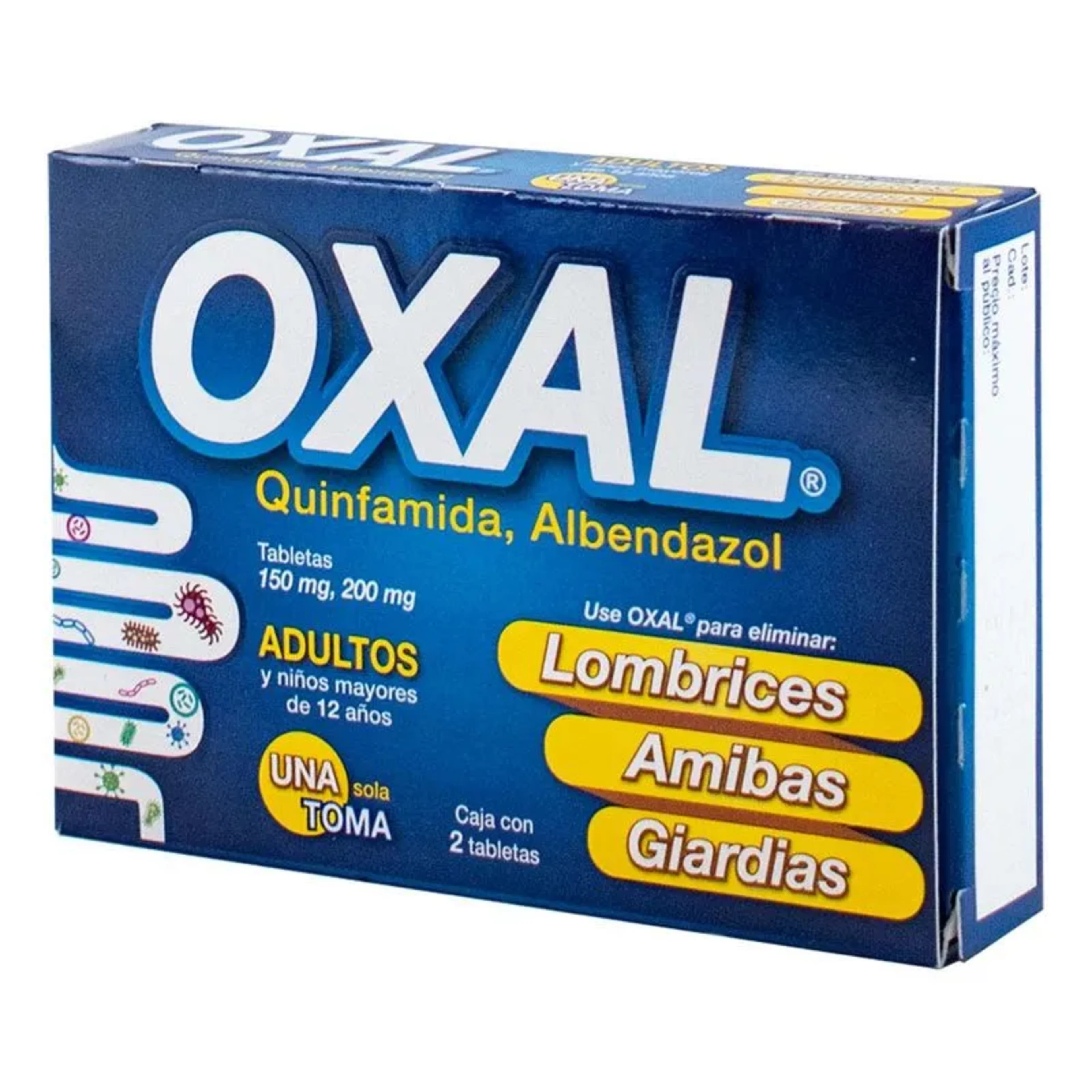 Oxal 150/200 Mg Con 2 Tabletas