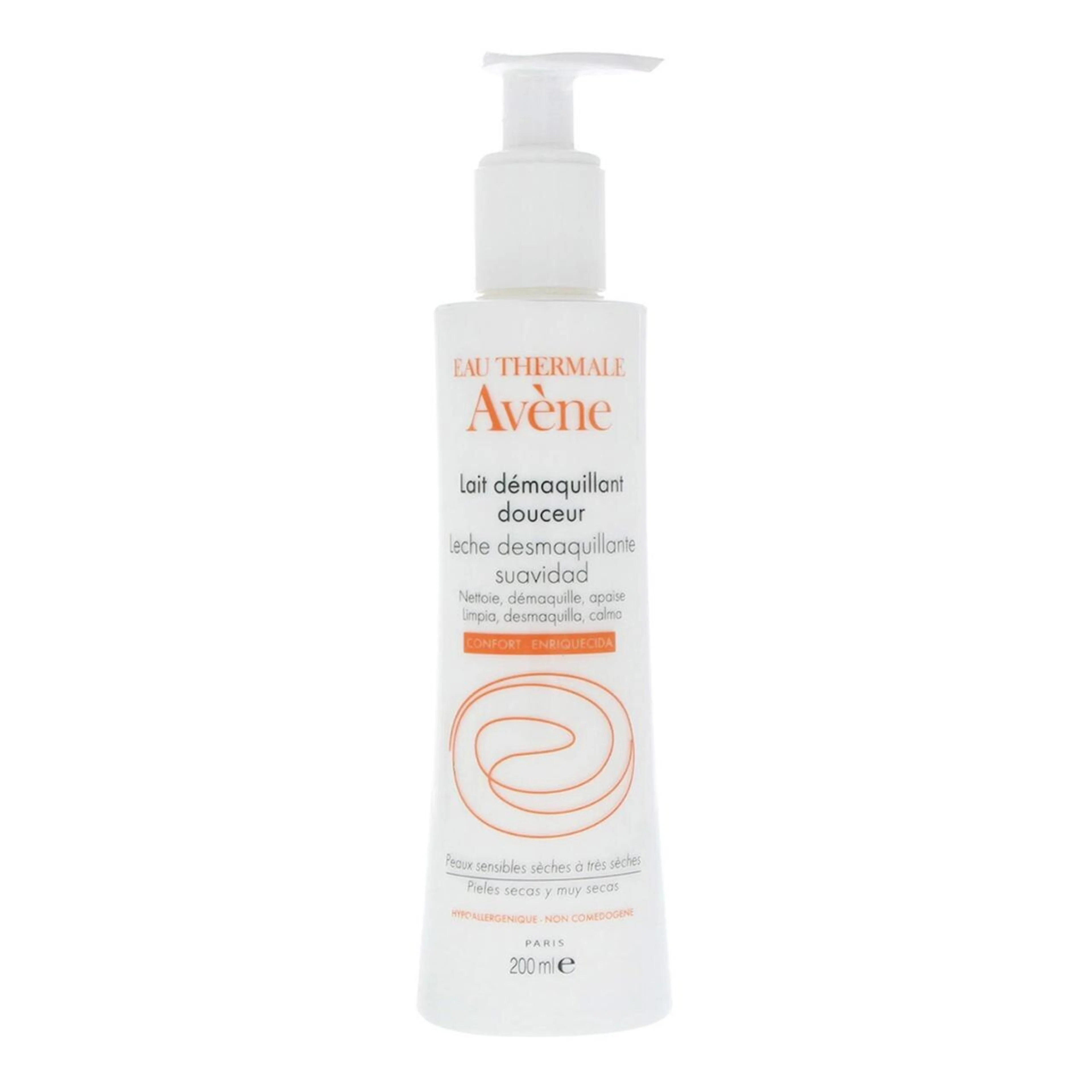 Avène leche desmaquillante suavizante 200 ml.