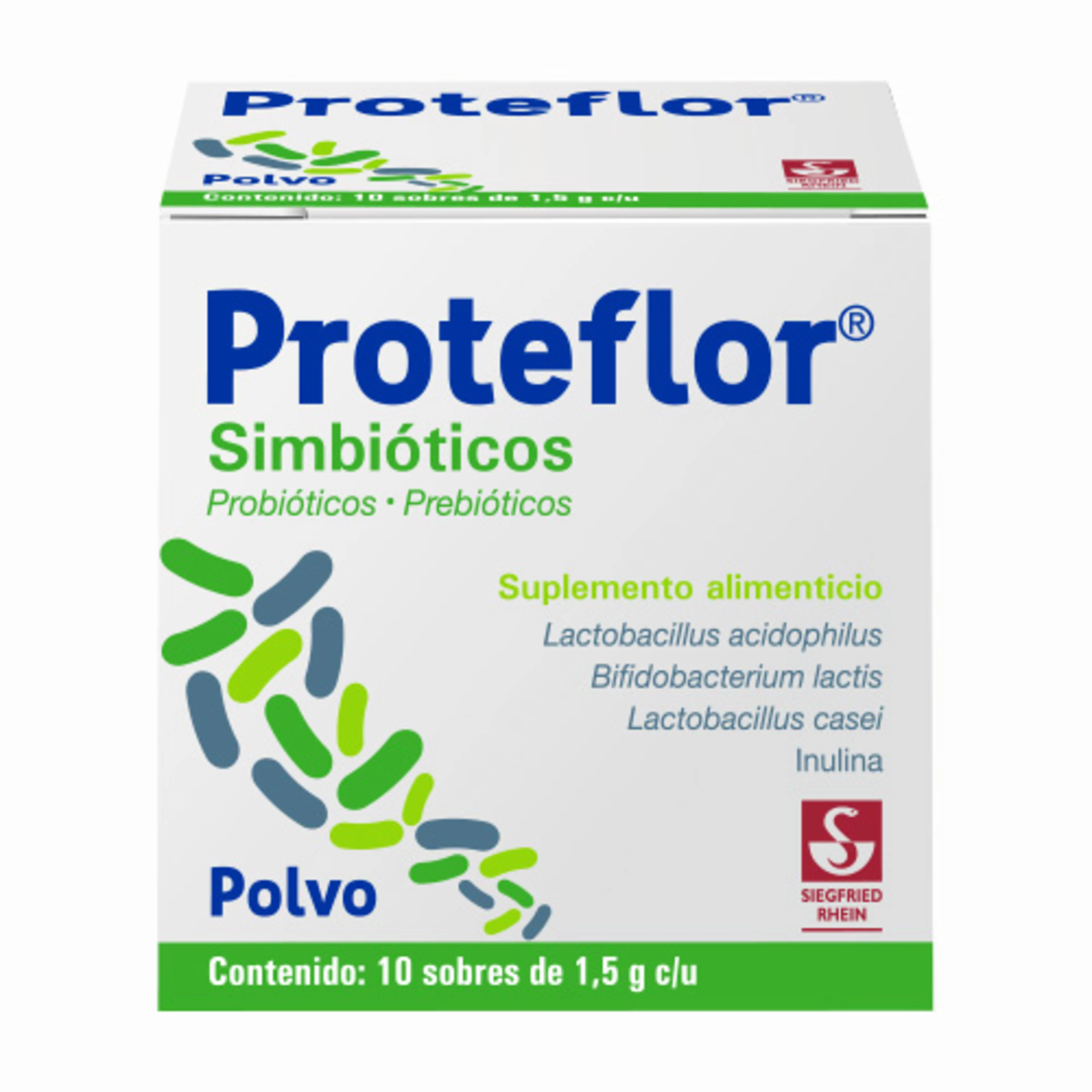 Proteflor con 10 Sobres de Polvo