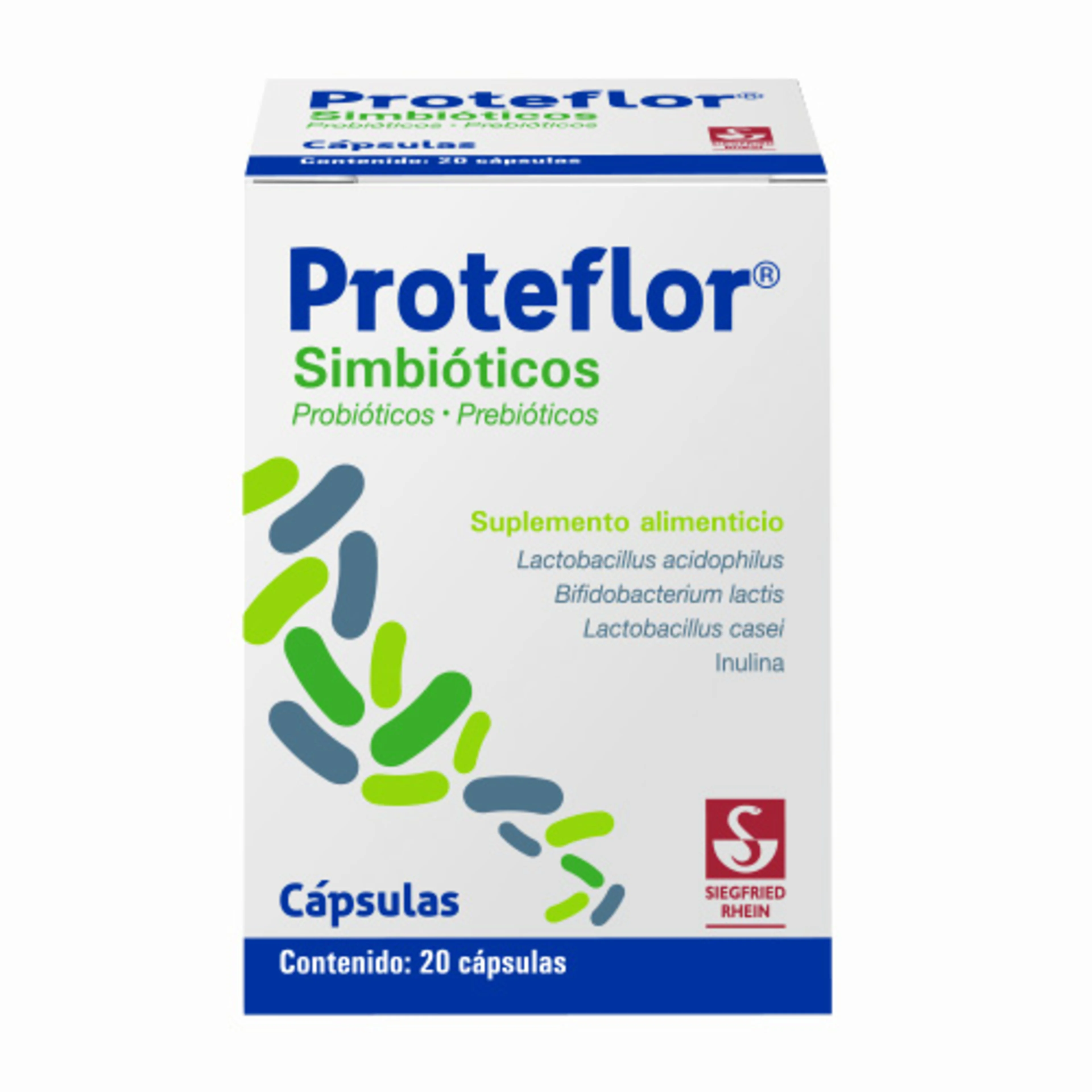 Proteflor con 20 Cápsulas