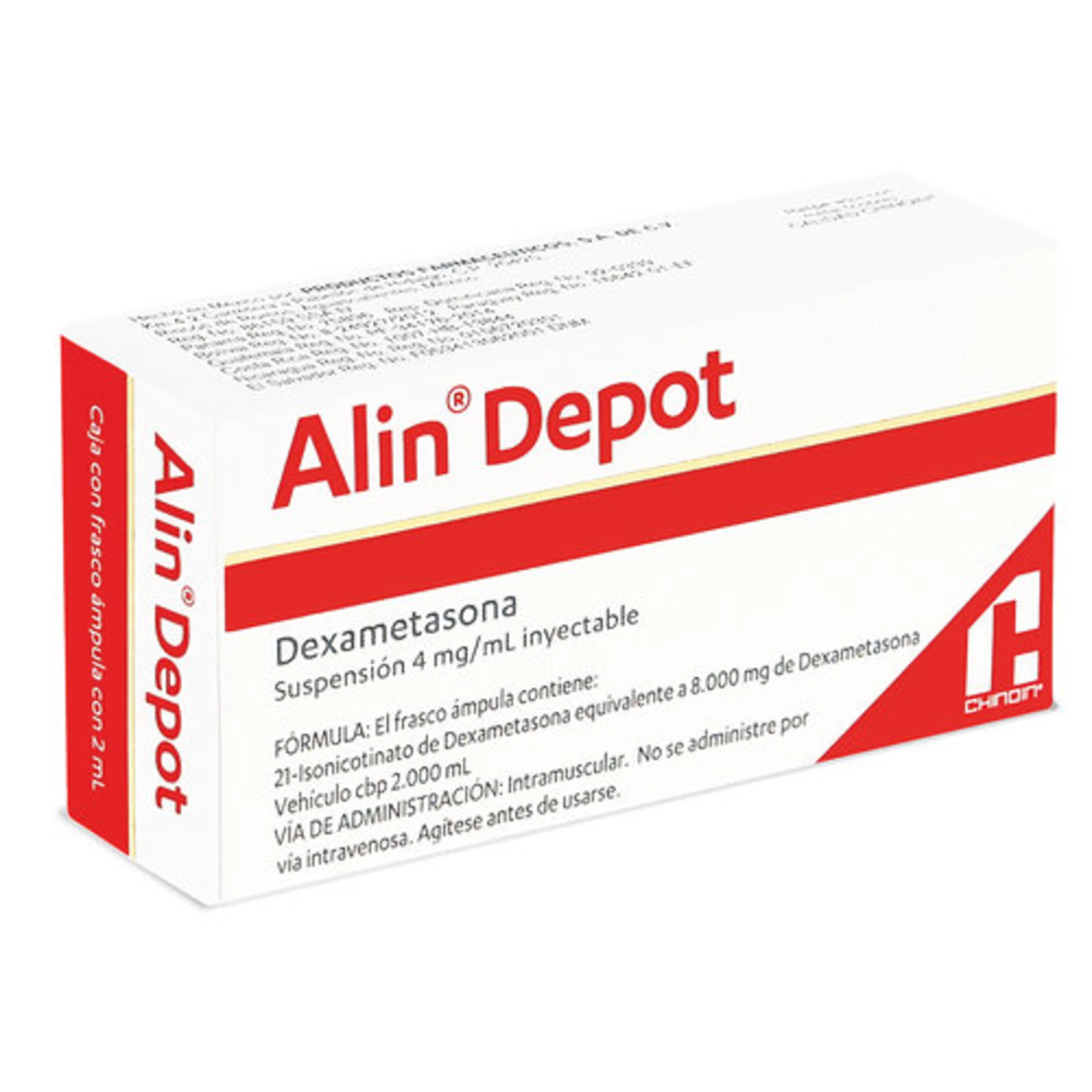 Alin Depot 4 Mg Suspensión Inyectable Frasco Con Ámpula