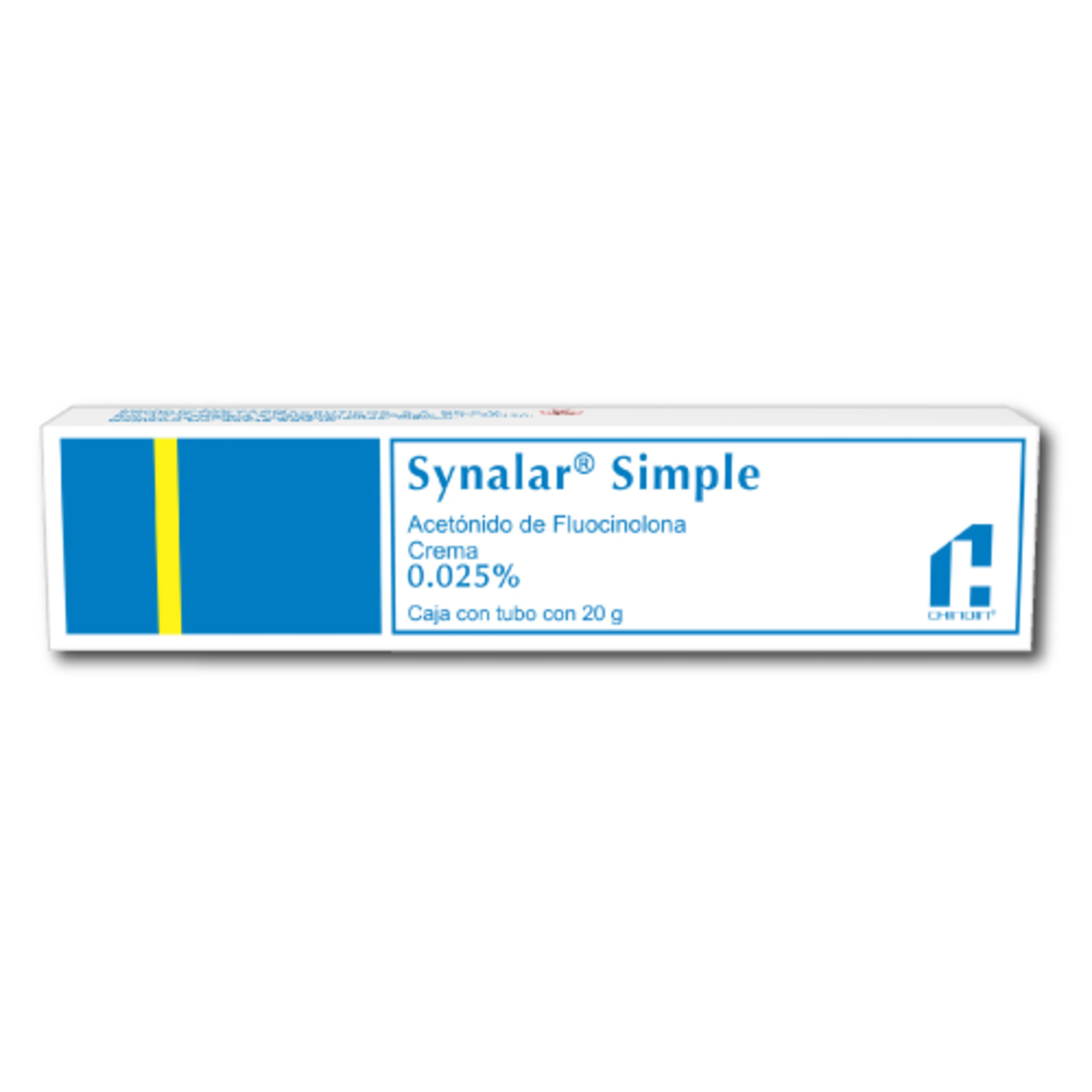 Synalar Simple 0.025 % Con 20 G De Crema