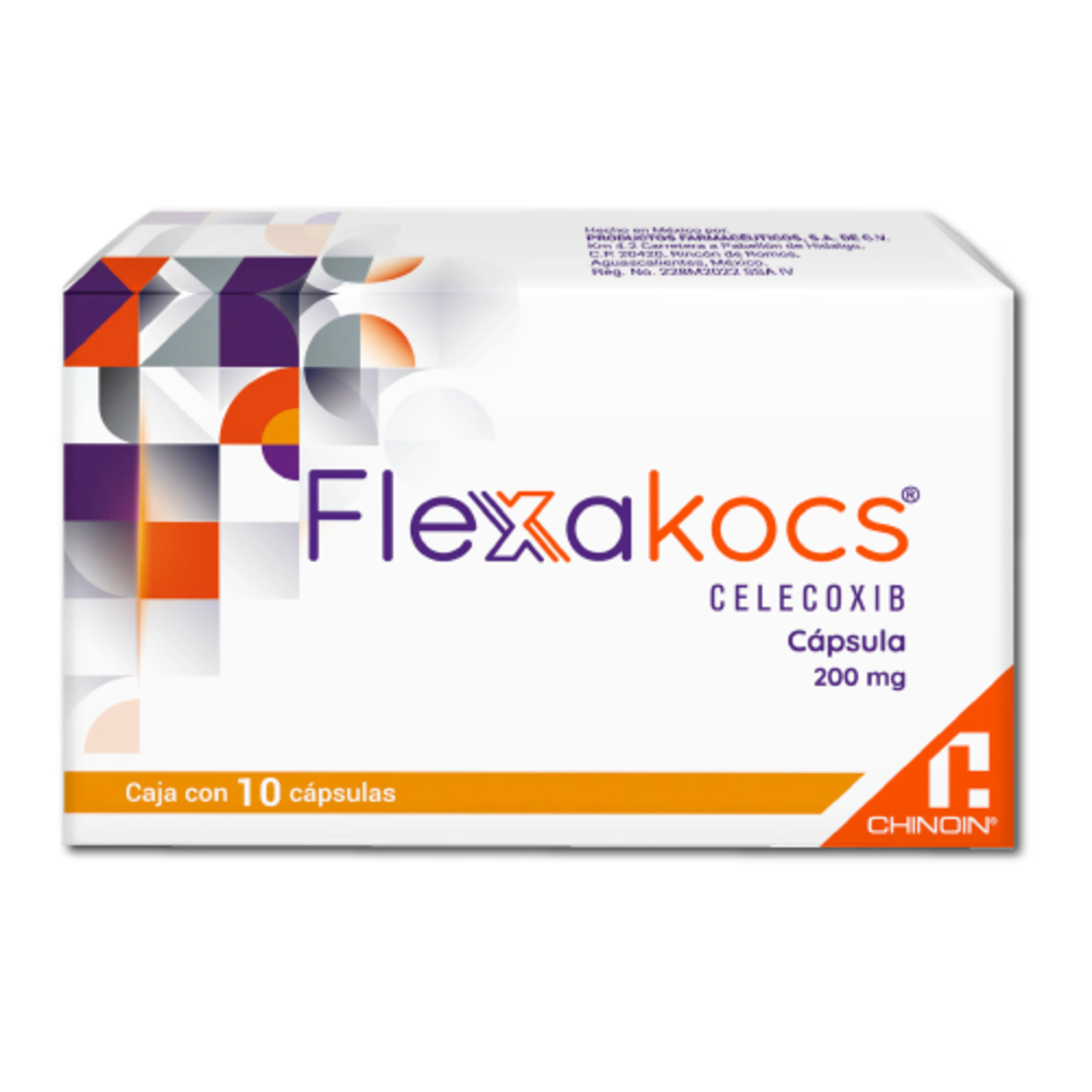 Flexakocs 200 Mg Con 10 Cápsulas