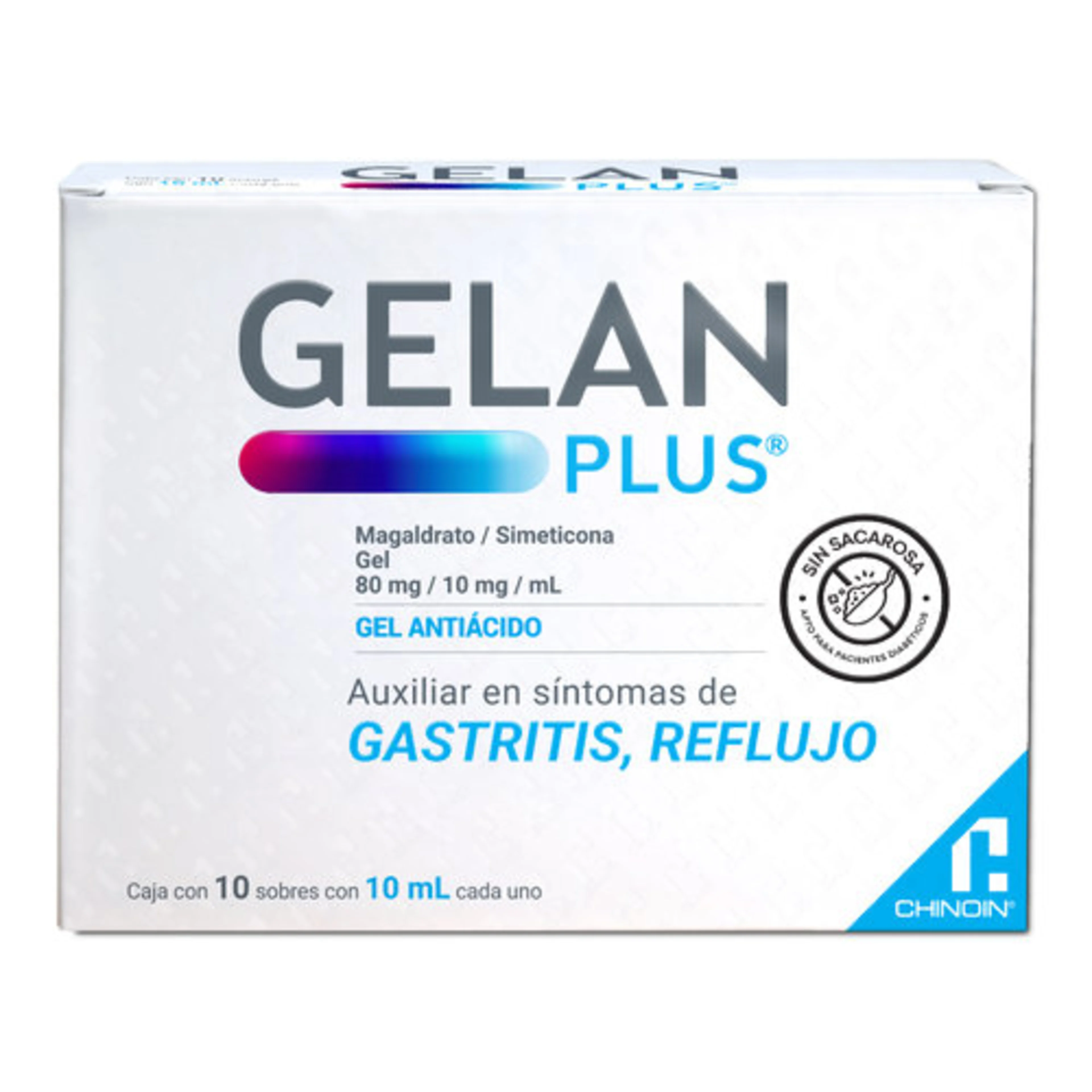 Gelan Plus 80 Mg/10 Ml Con 10 Sobres De 10 Ml
