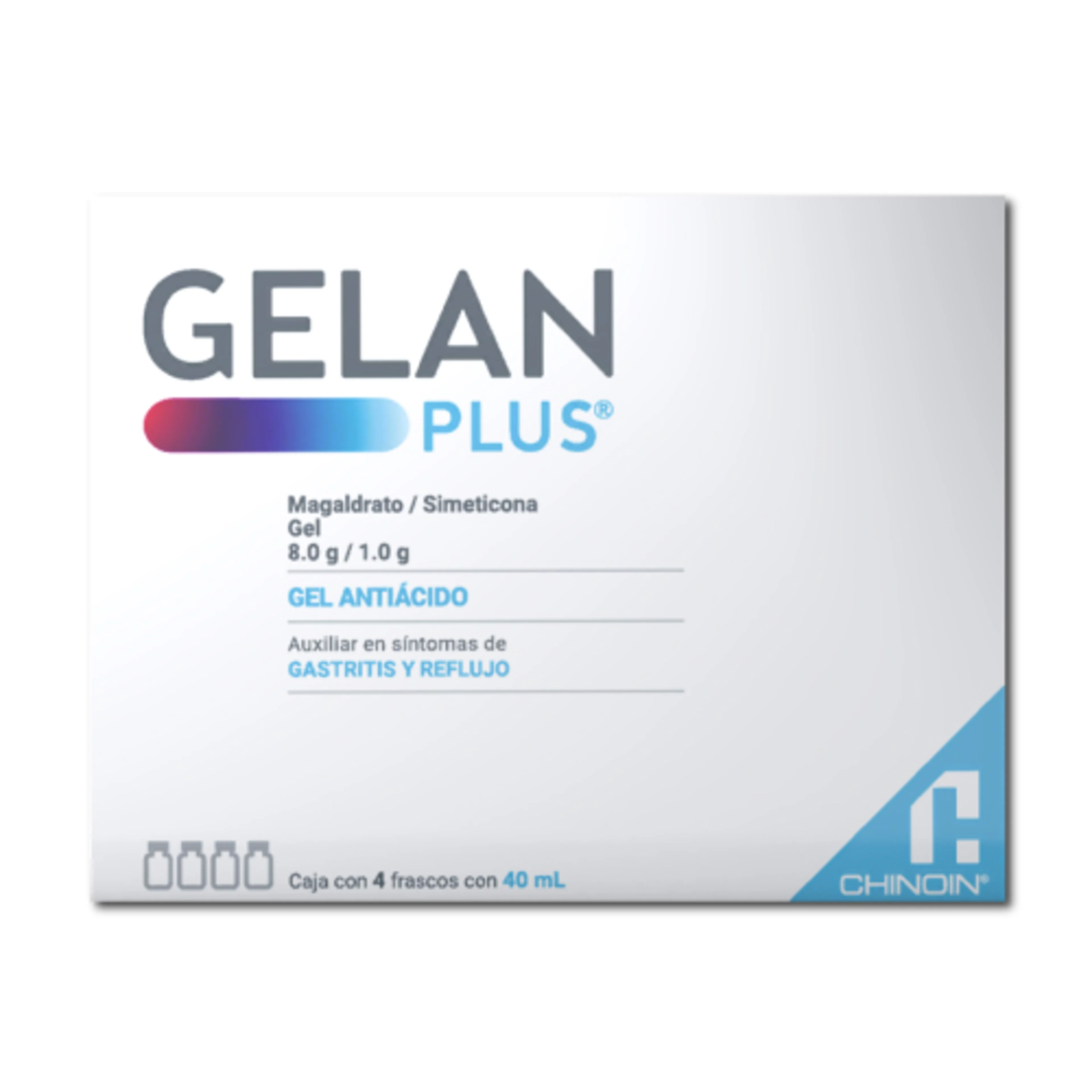 Gelan Plus 8/1 G Gel Con 4 Frascos