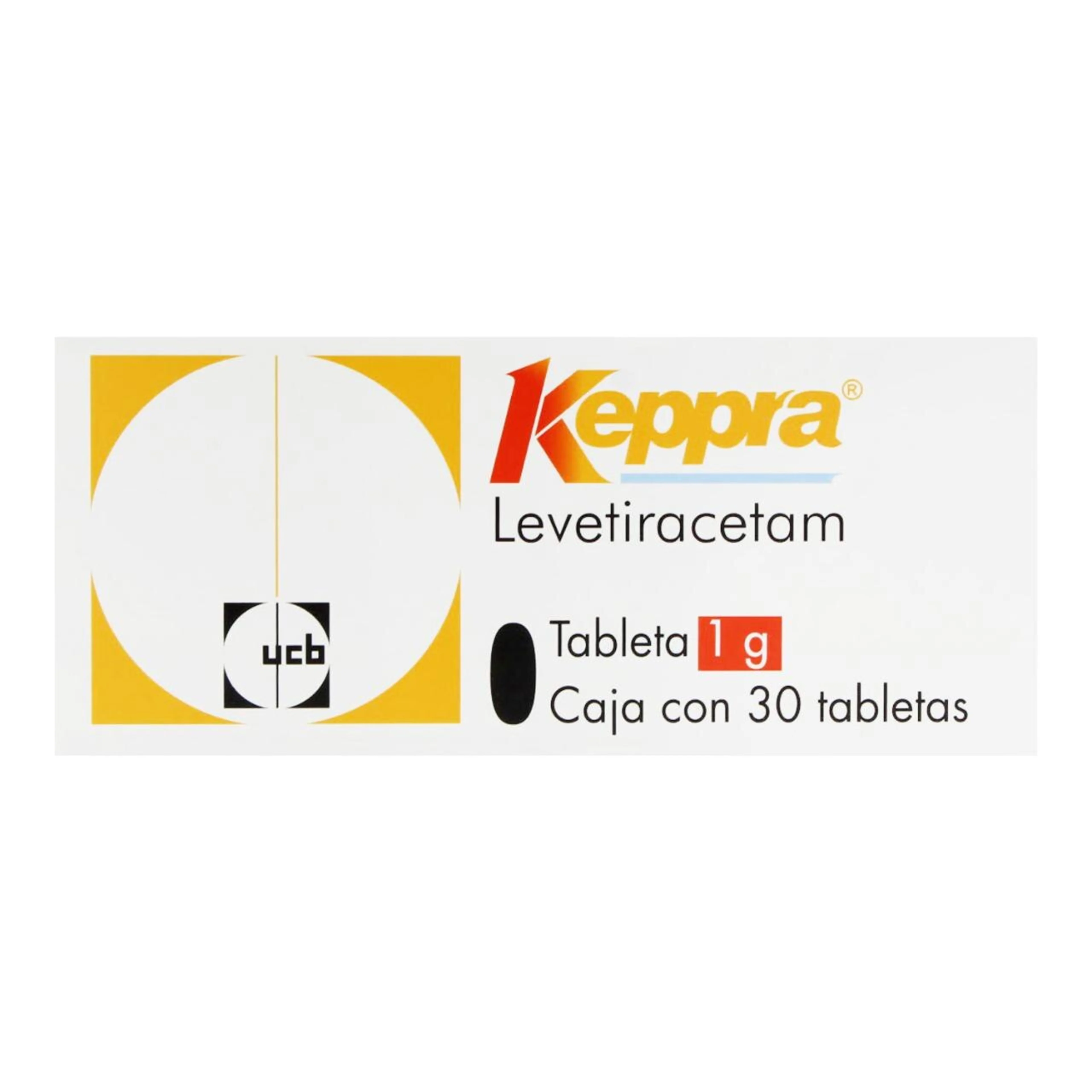 Keppra 1 G Con 1 Tableta