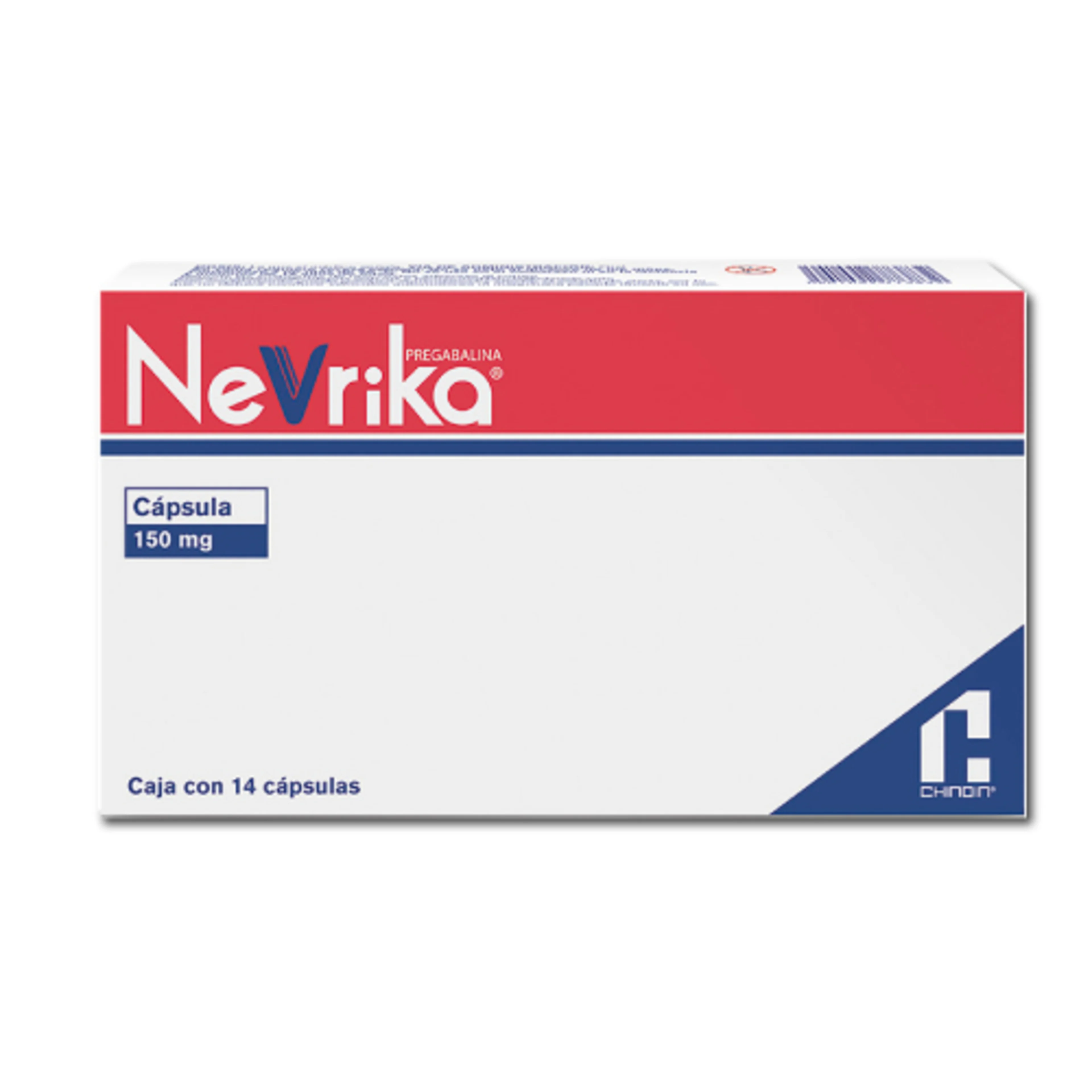 Nevrika 150 Mg Con 14 Cápsulas