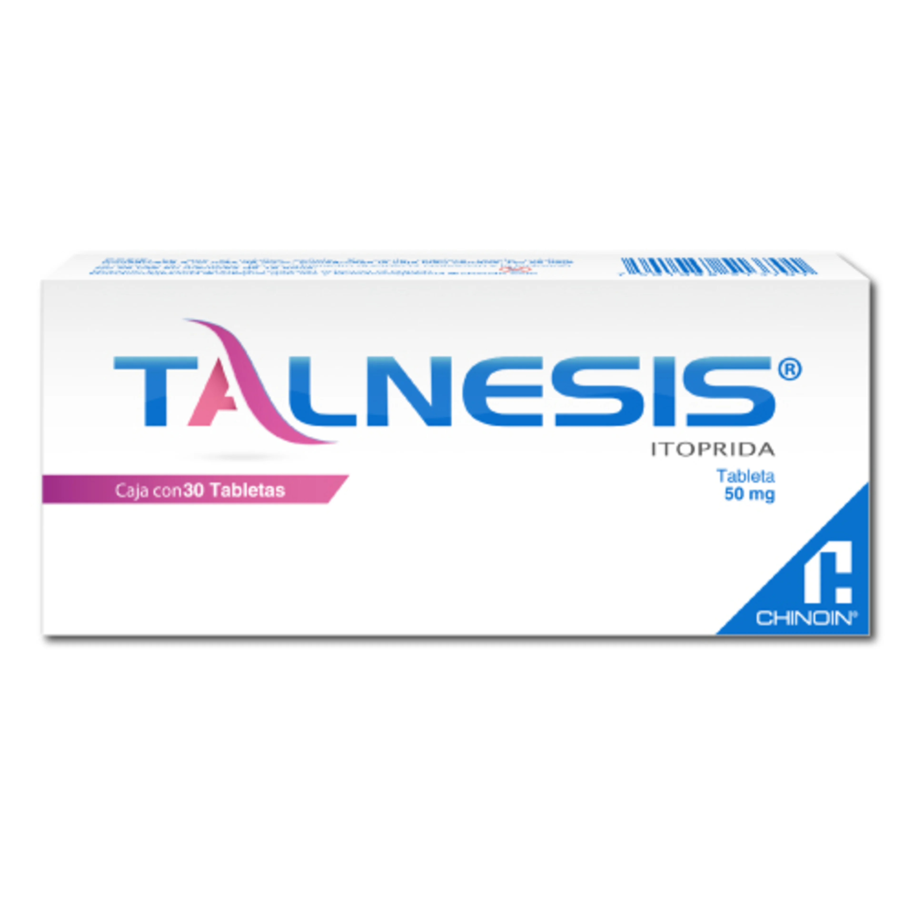 Talnesis 50 Mg Con 30 Tabletas