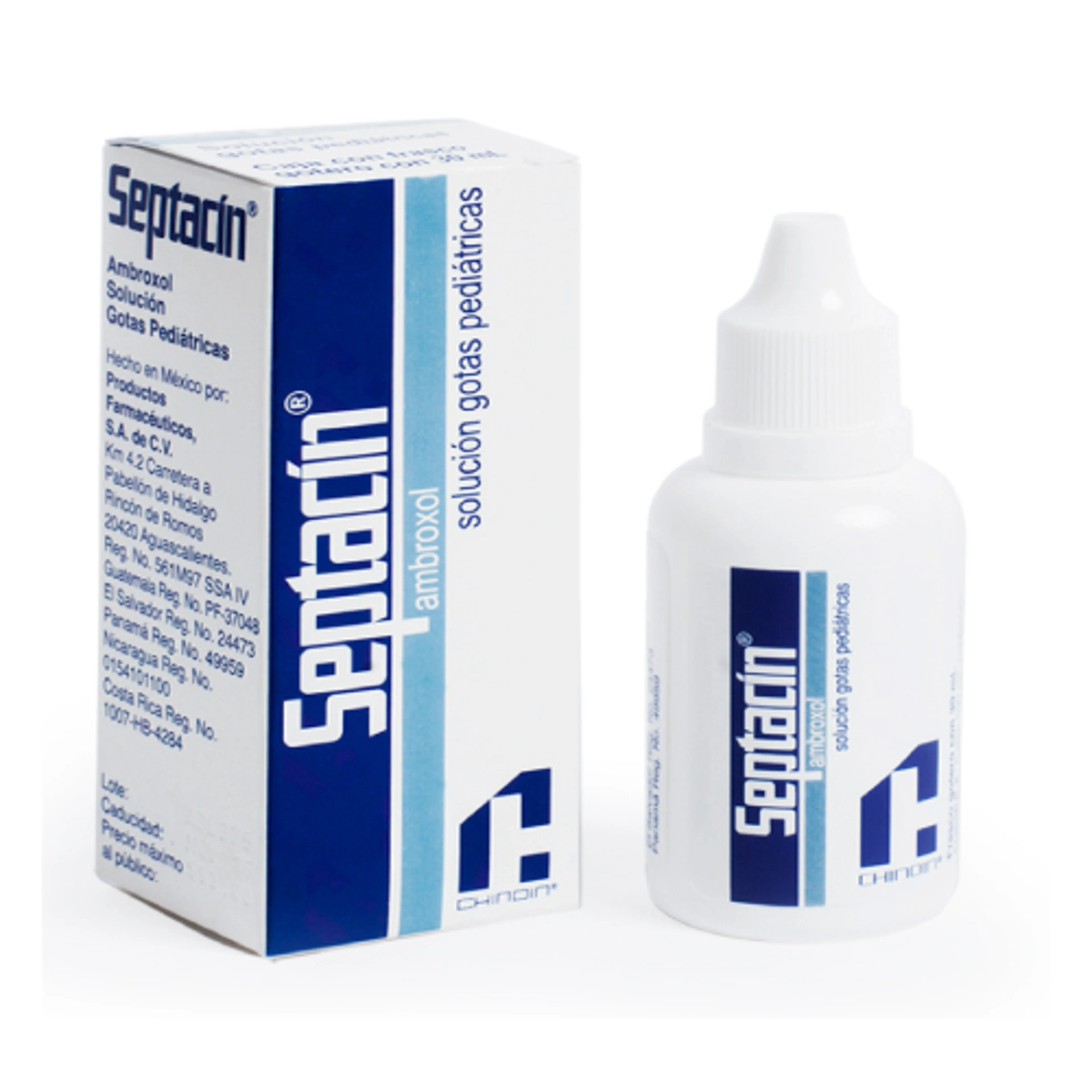 Septacin Pediátrico 750 Mg Solución Gotas Con 30 Ml