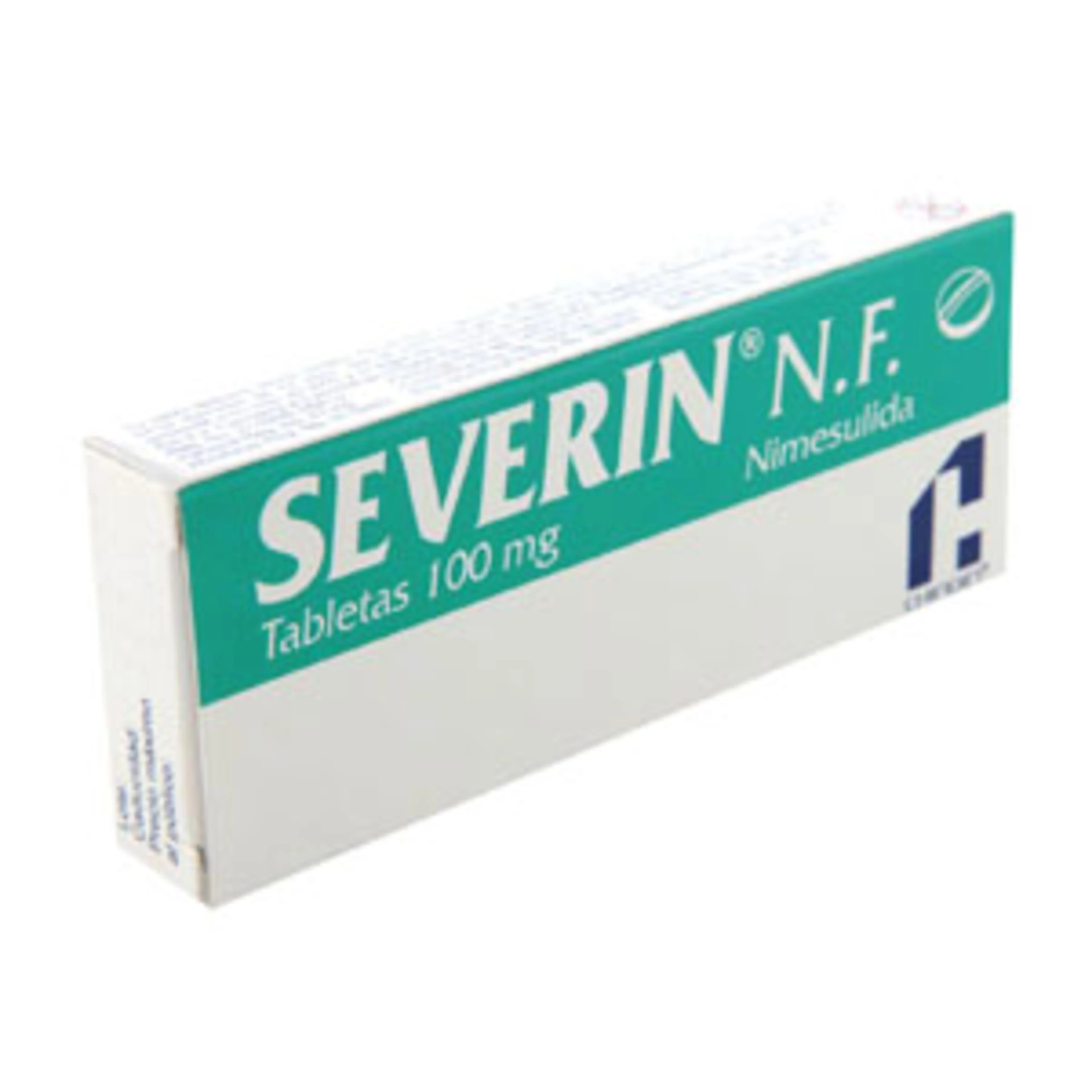 Severin nimesulida 20 caja con 10 tabletas