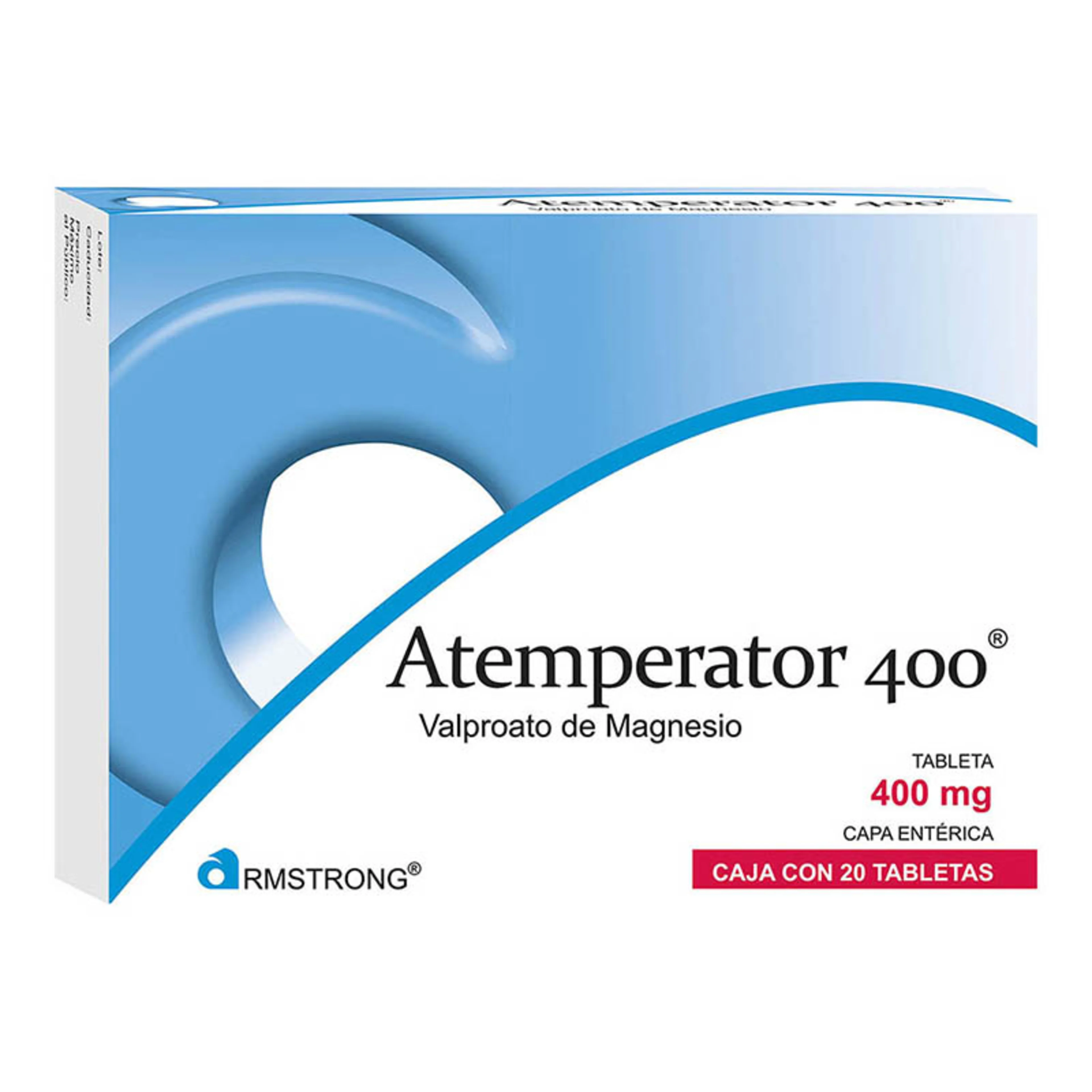 Atemperator 400 Mg Con 20 Tabletas