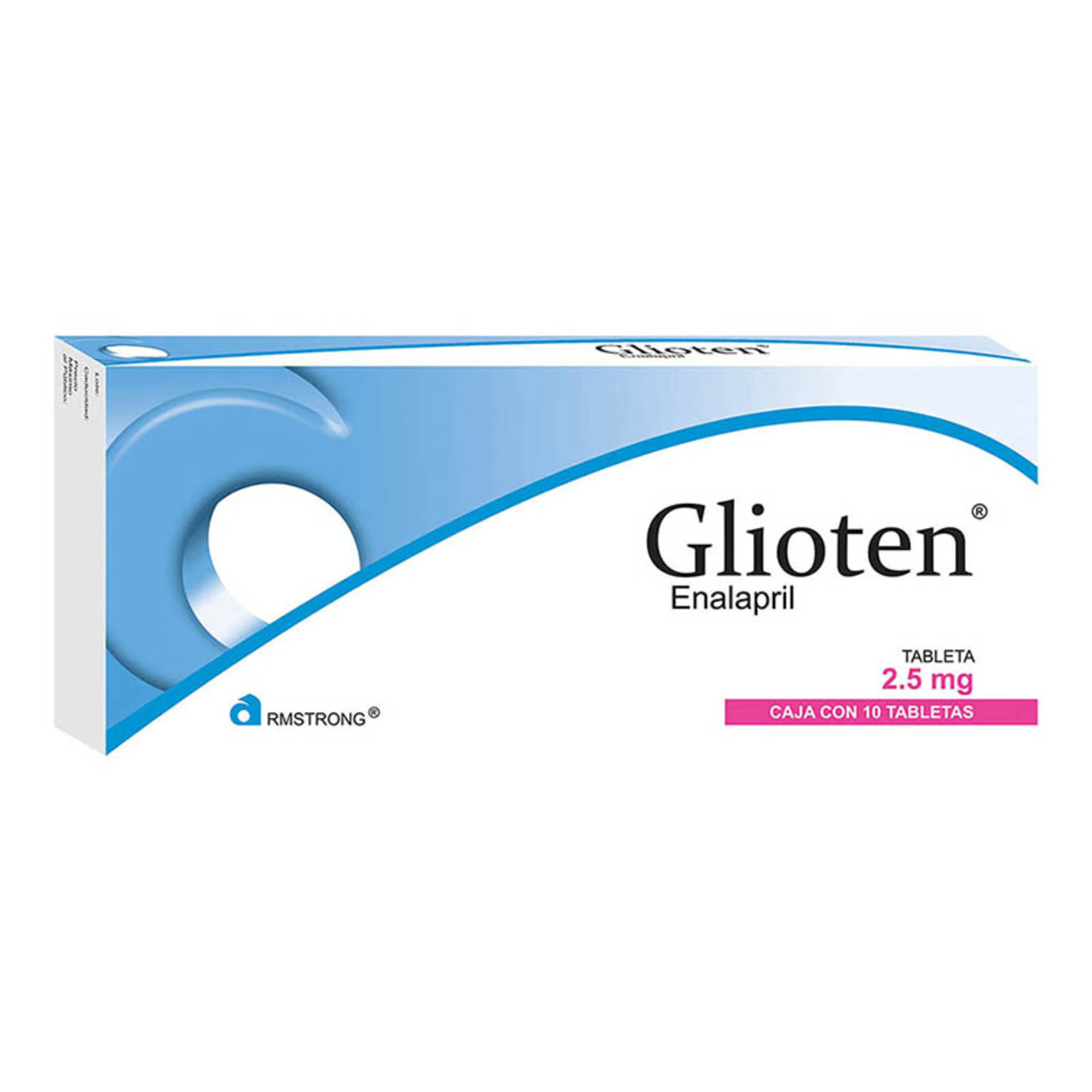 Glioten 2.5 Mg Con 10 Tabletas