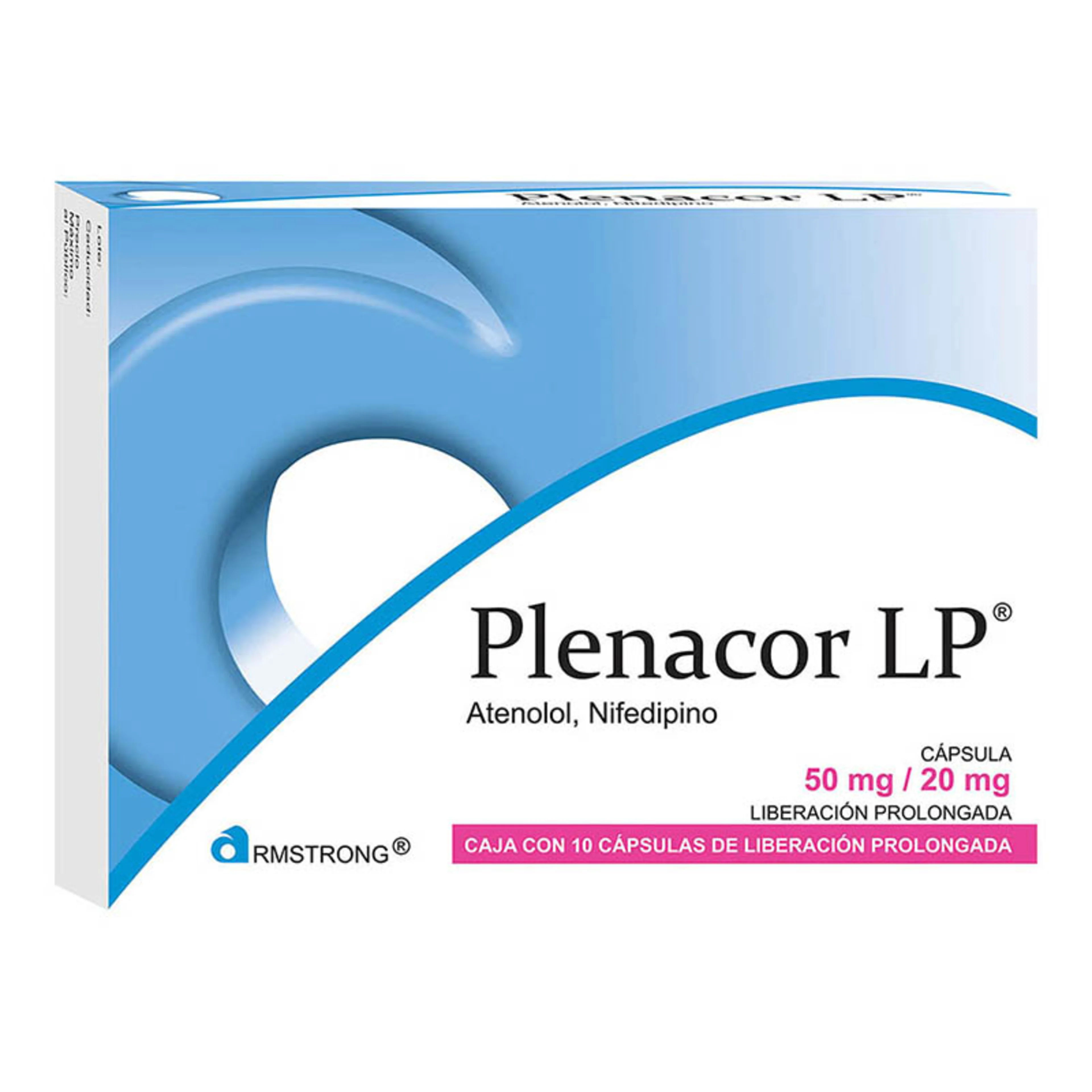 Plenacor Lp 50/20 Mg Con 10 Cápsulas