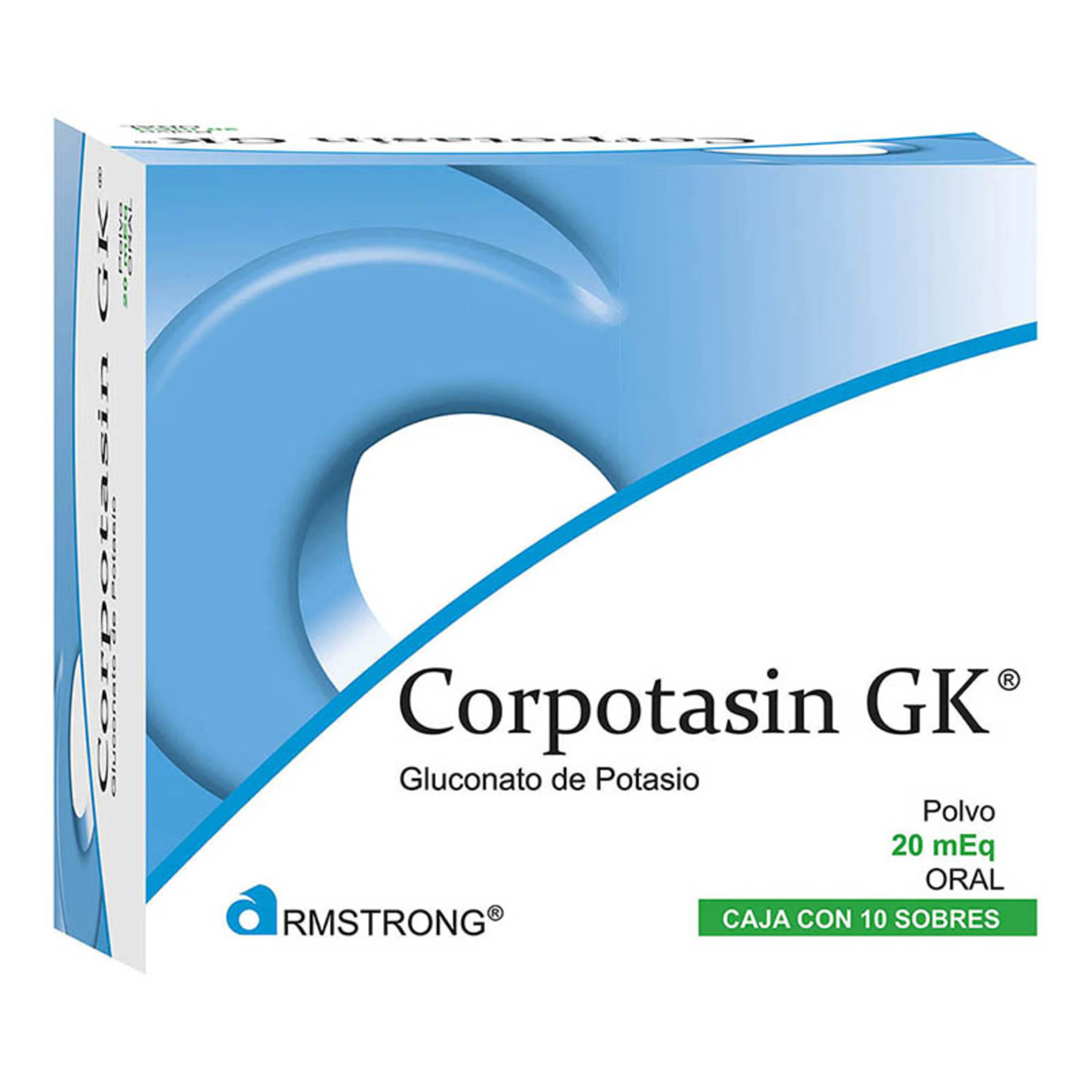 Corpotasin Gk 20 Meq Con 10 Sobres