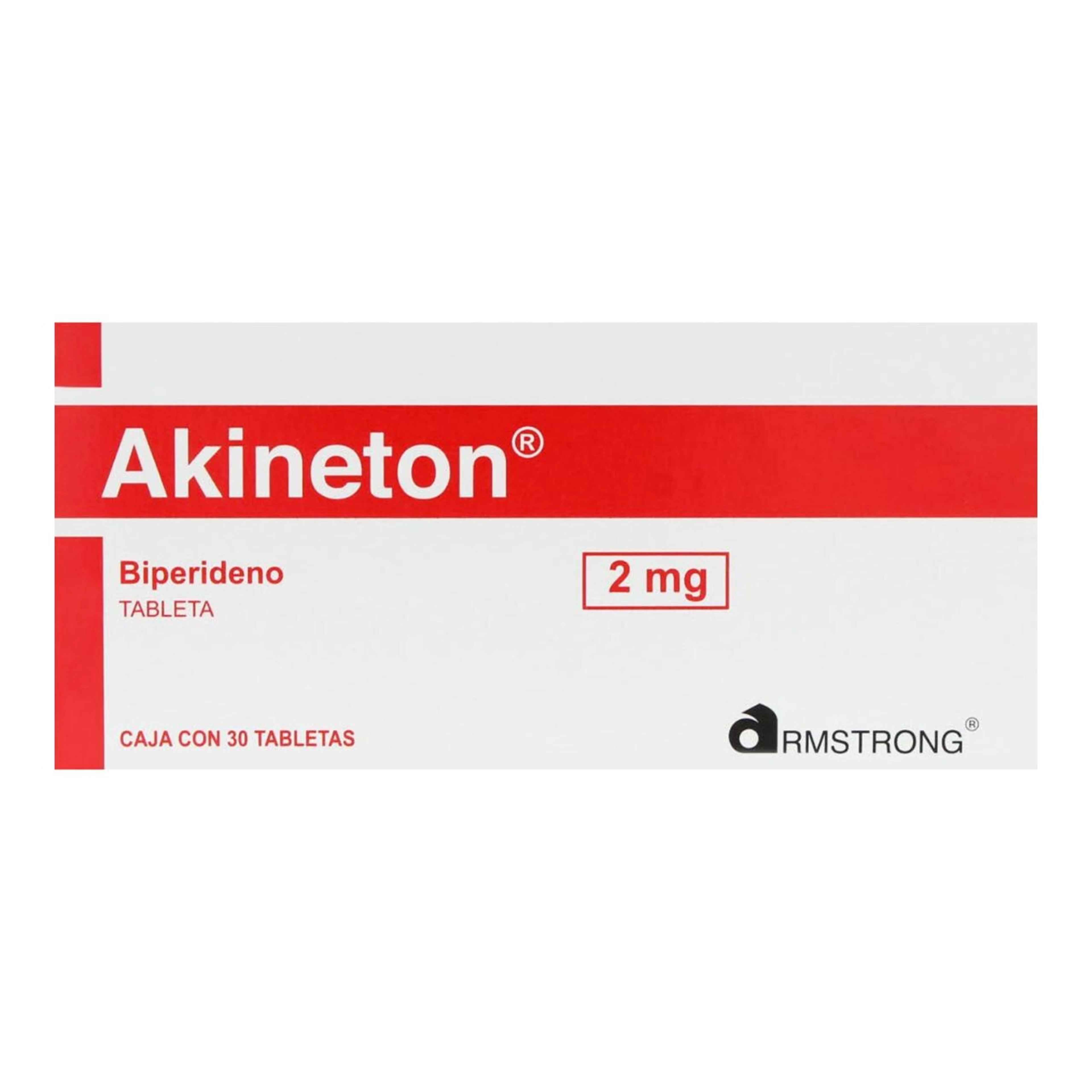Akineton 2 Mg Con 30 Tabletas