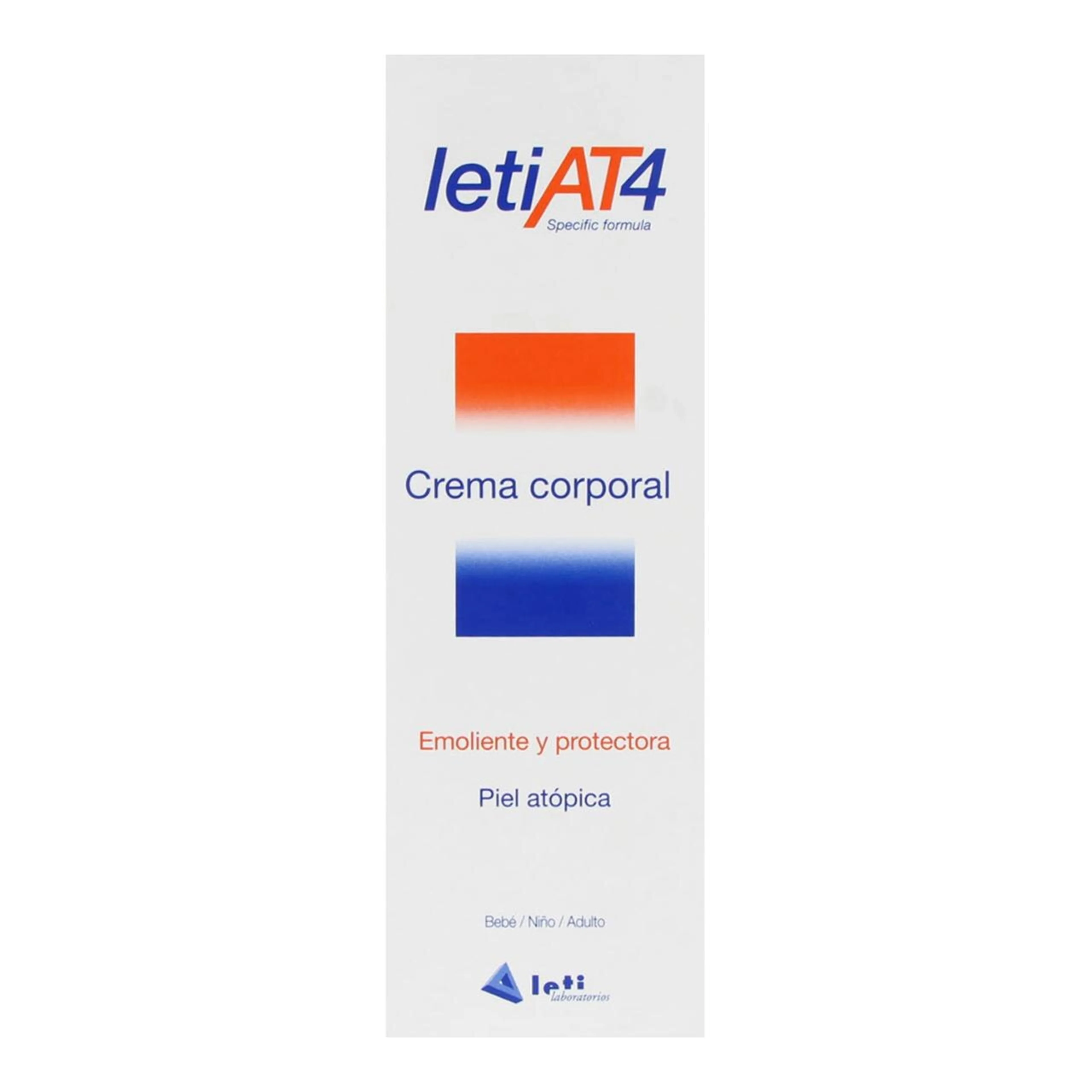 Leti At4 Crema Corporal Para Piel Atópica Con 200 Ml