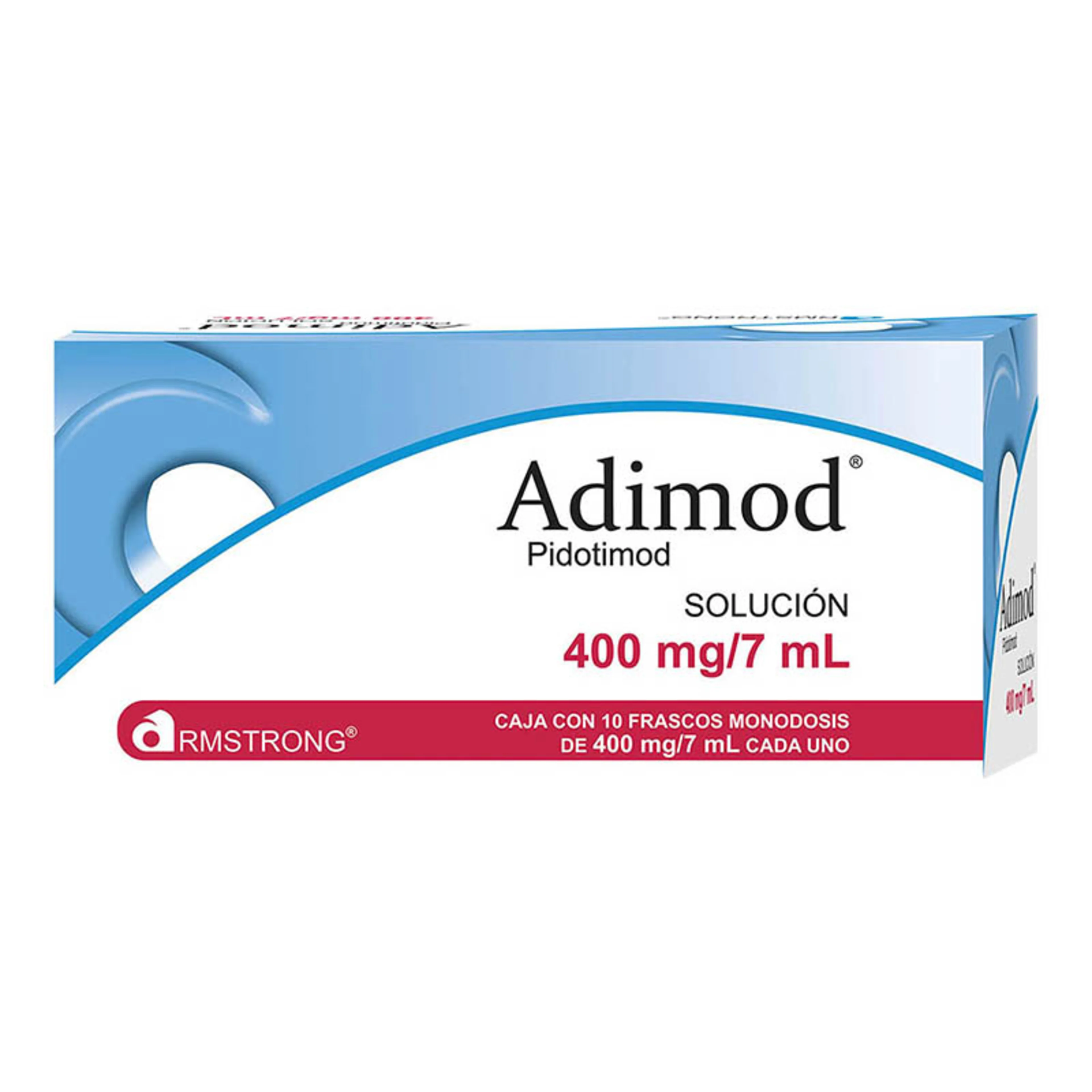 Adimod 400 Mg Con 10 Frascos Monodosis Cada Uno