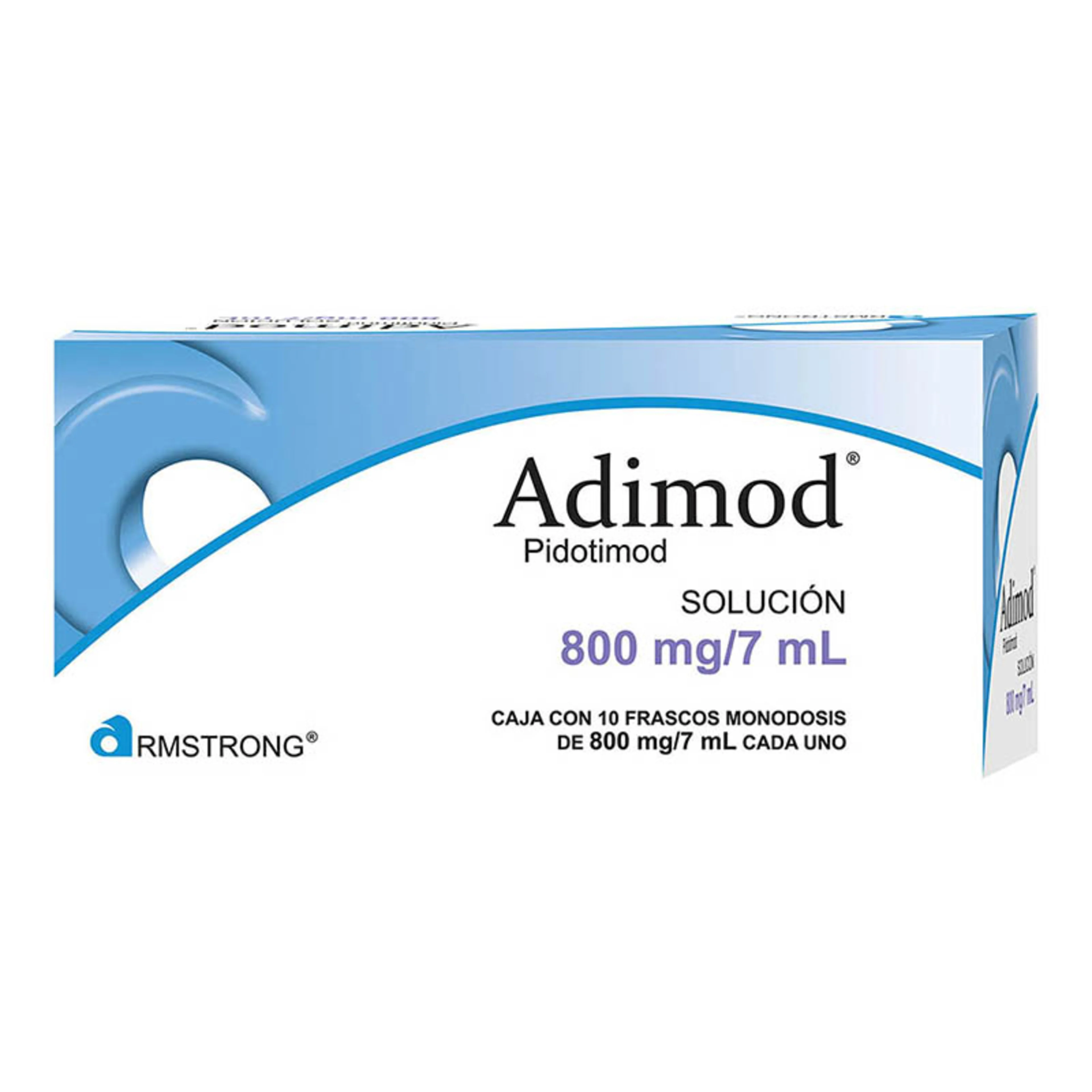 Adimod 800 Mg Con 10 Frascos Monodosis Cada Uno