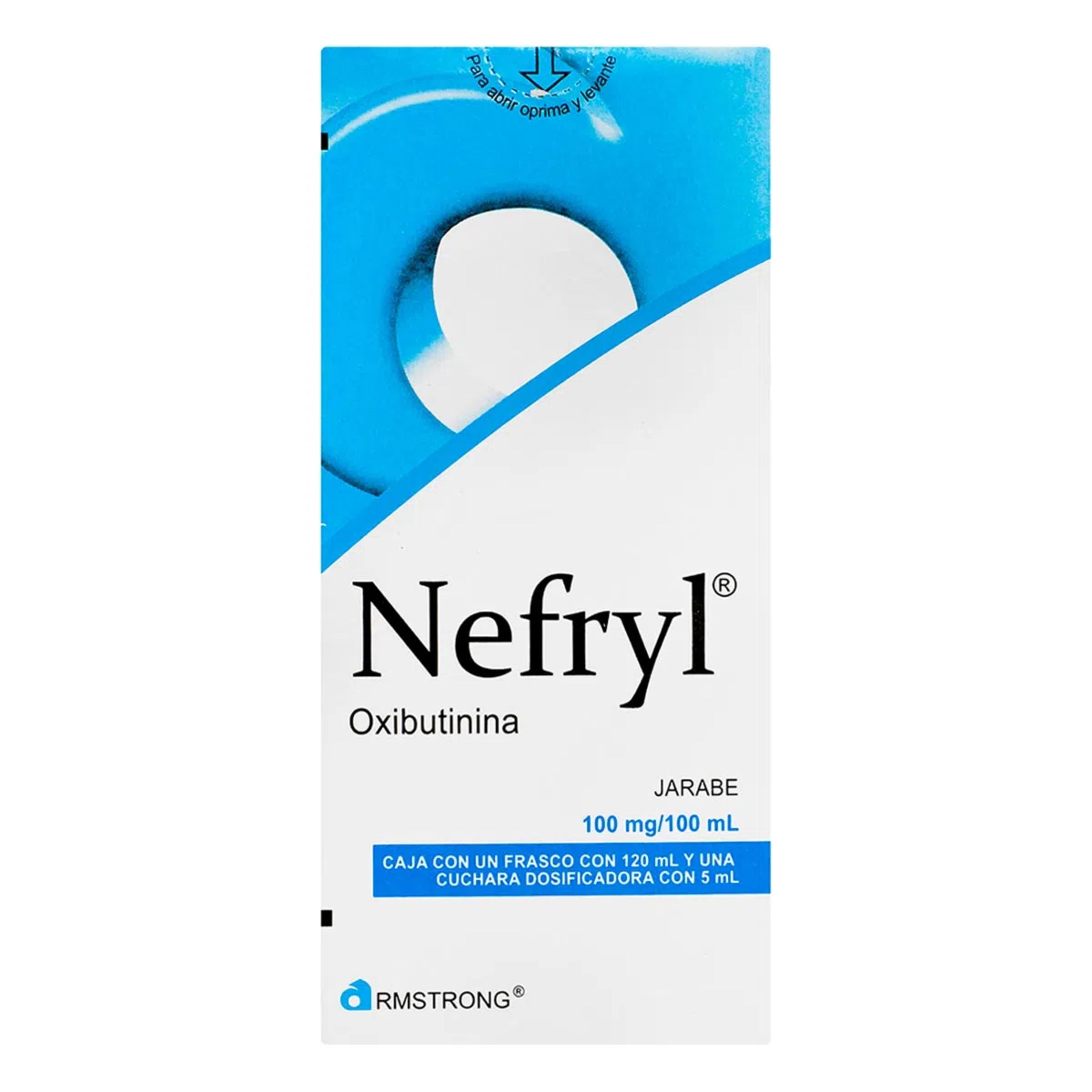 Nefryl 100 Mg Jarabe Con 120 Ml