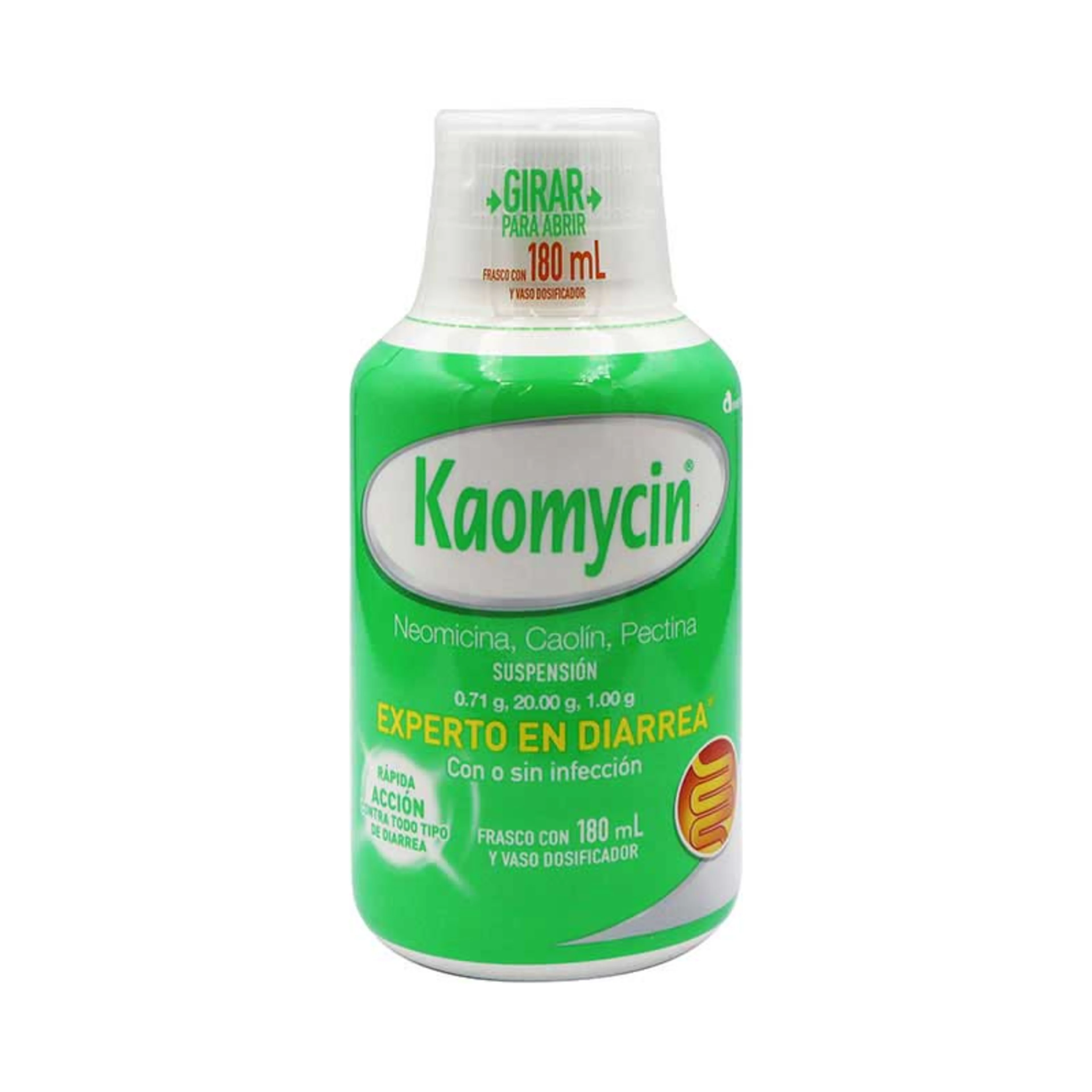 Kaomycin 0.71/20/1 G Con 180 Ml De Suspensión