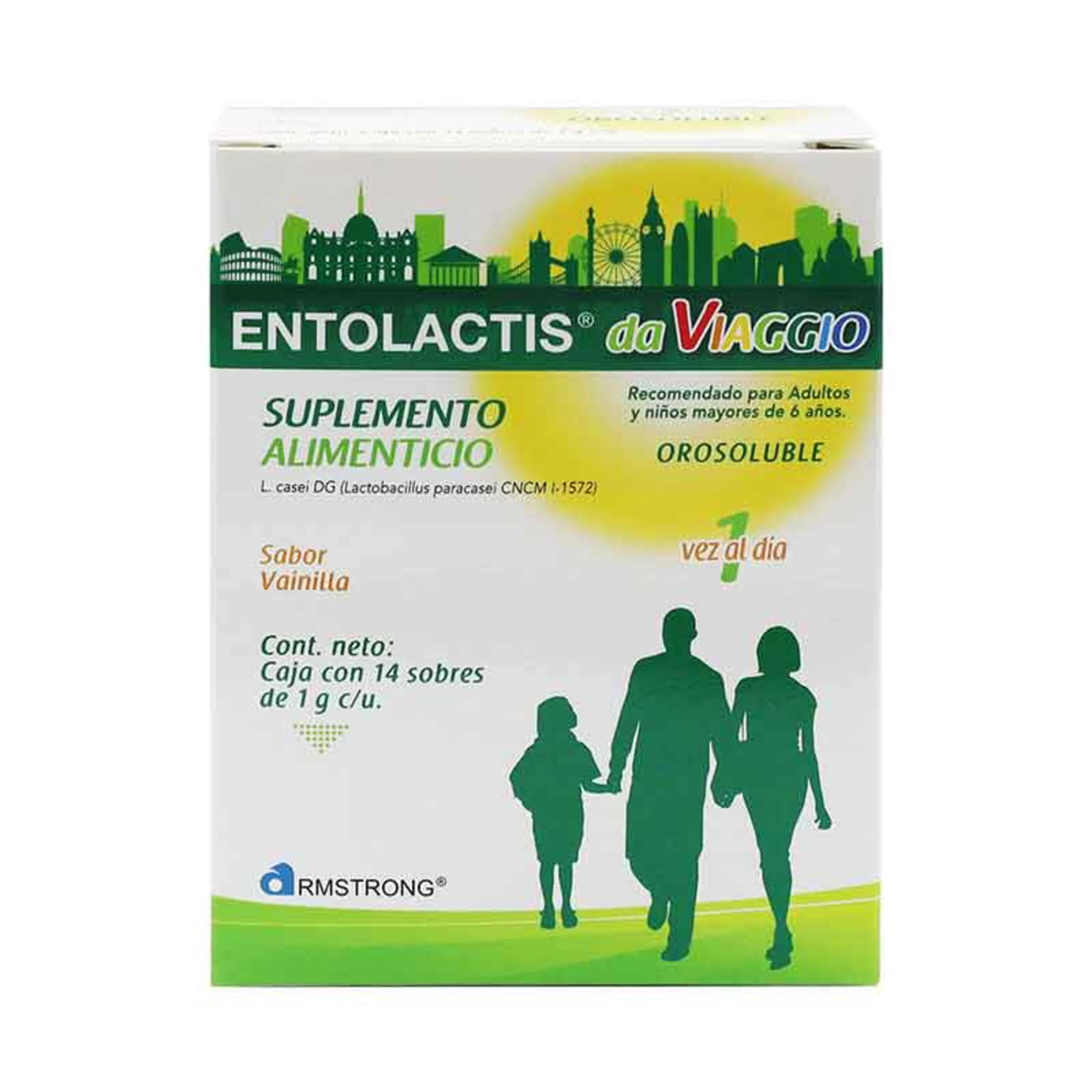 Entolactis Da Viaggio con 14 Sobres