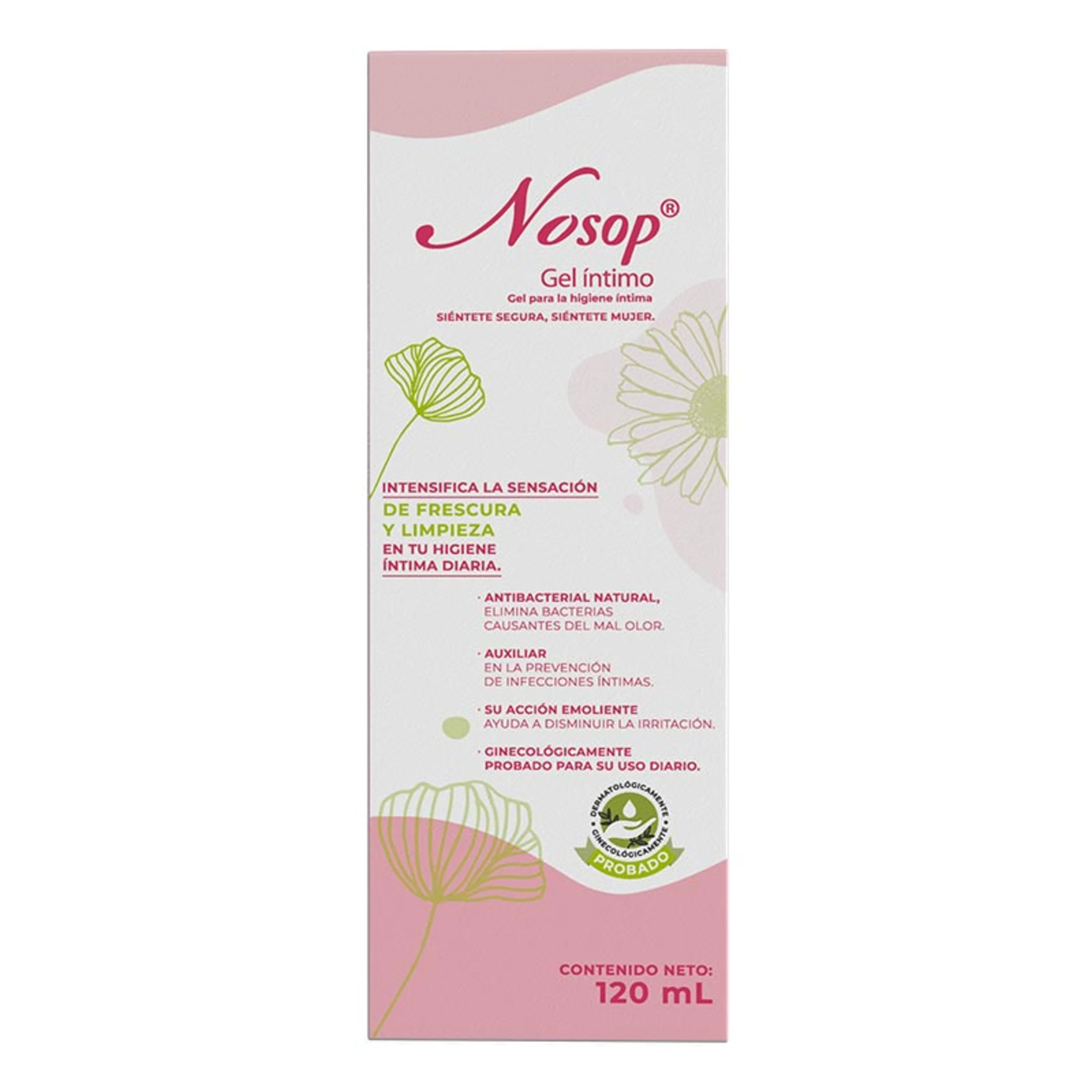 Nosop Gel Íntimo Frasco Con 120 Ml