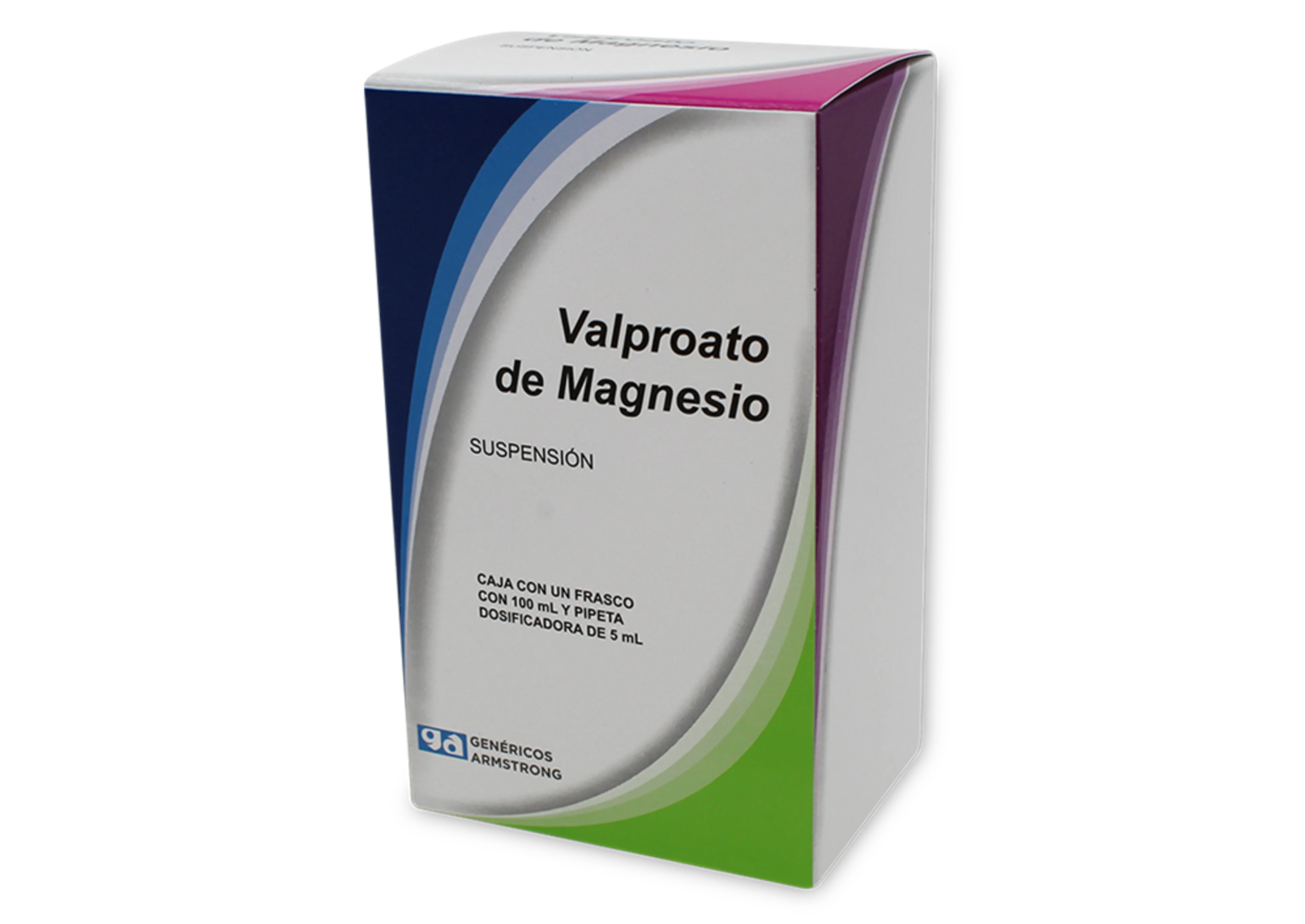 Valproato De Magnesio Pediátrico 4 G Con 100 Ml Suspensión