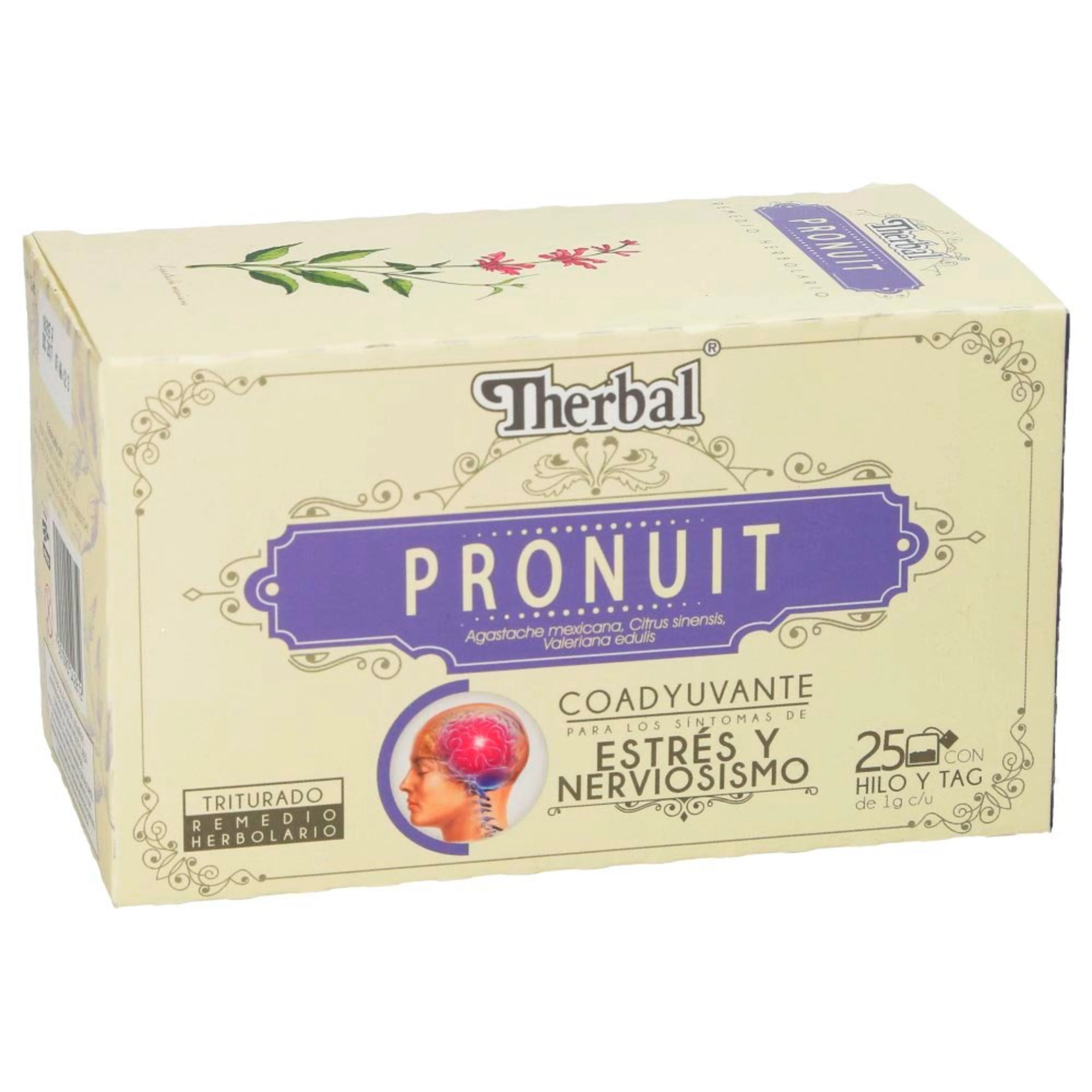 Therbal pronuit remedio herbolario 25 sobres caja