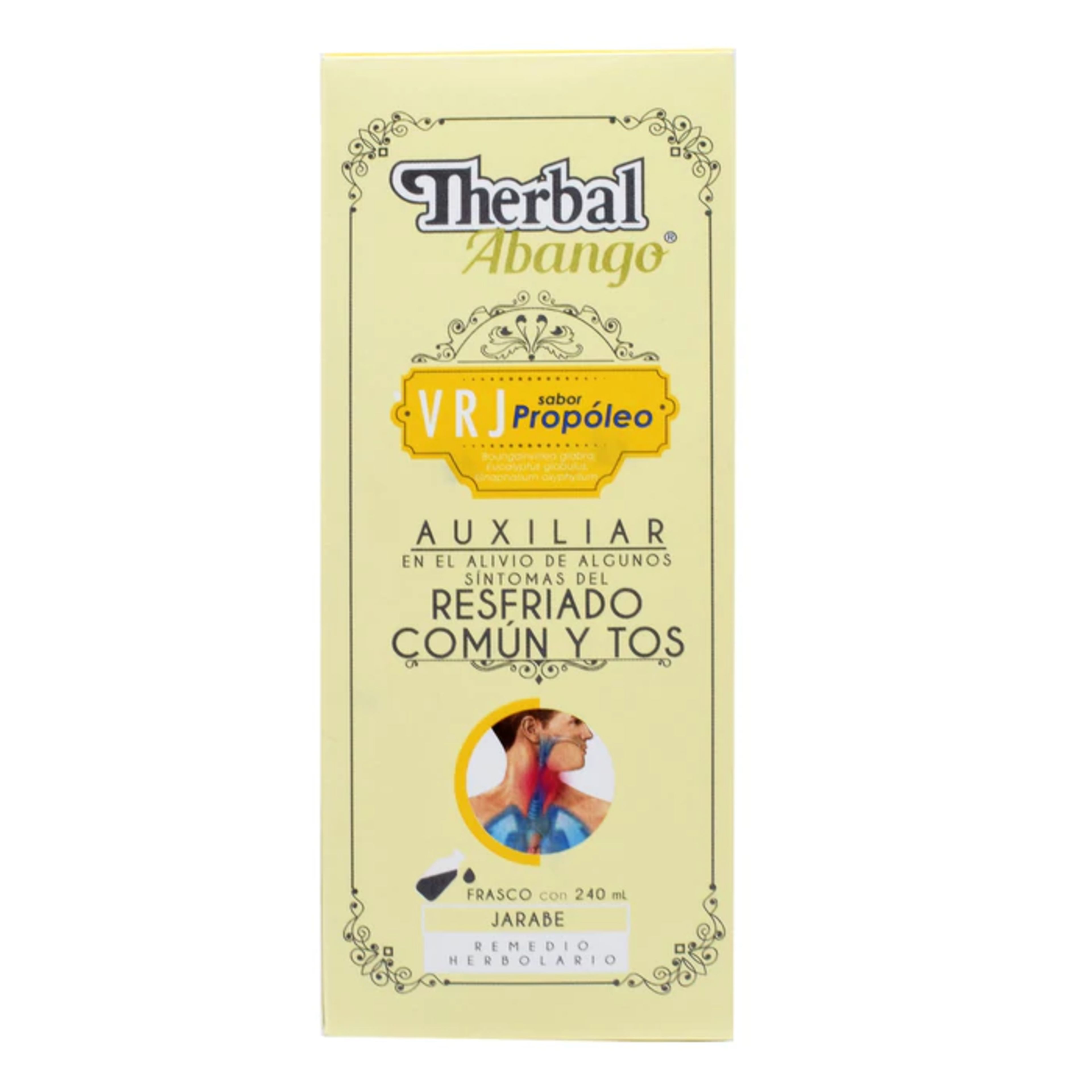 Therbal abango vrj propoleo jarabe 240ml