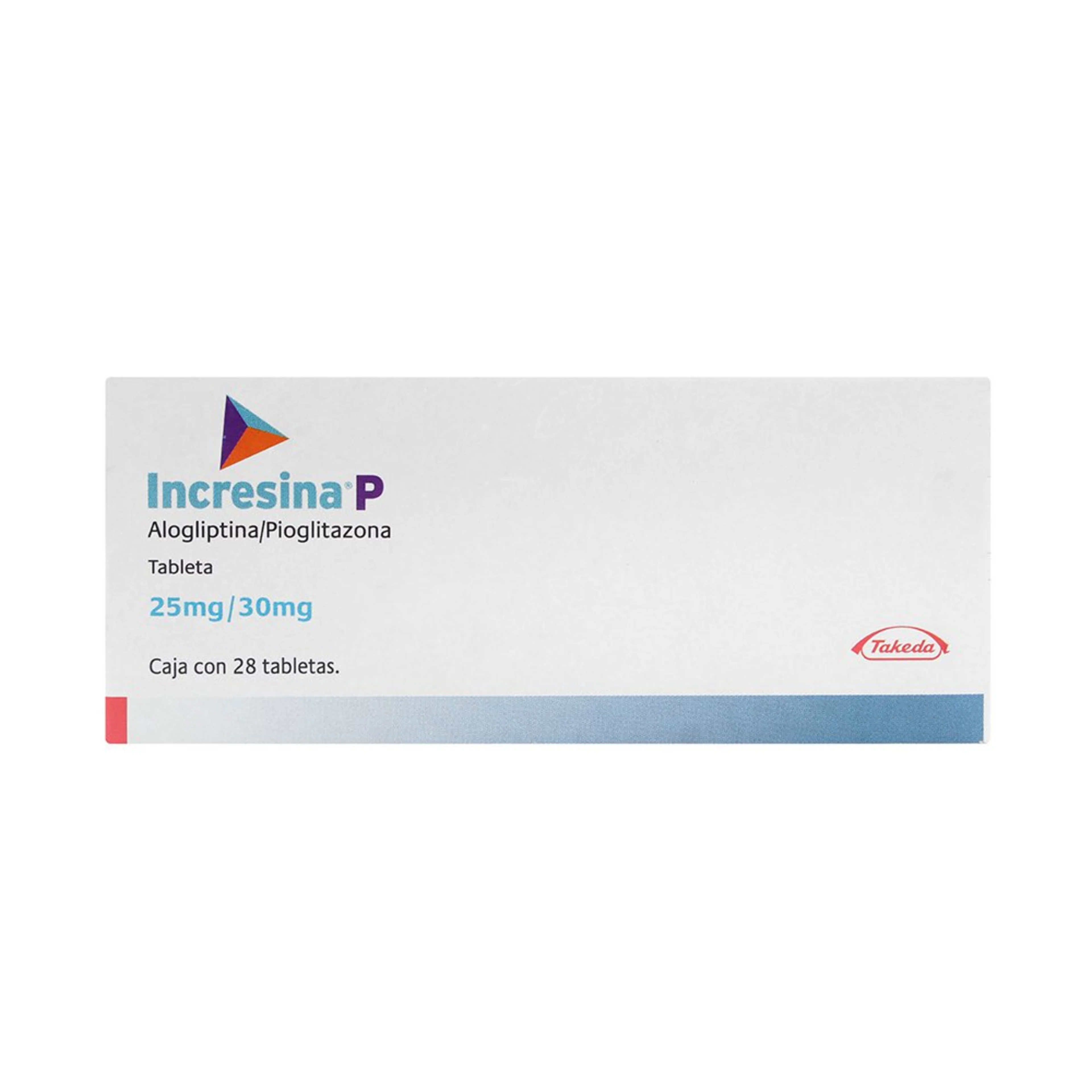 Incresina P 25/30 Mg Con 28 Tabletas