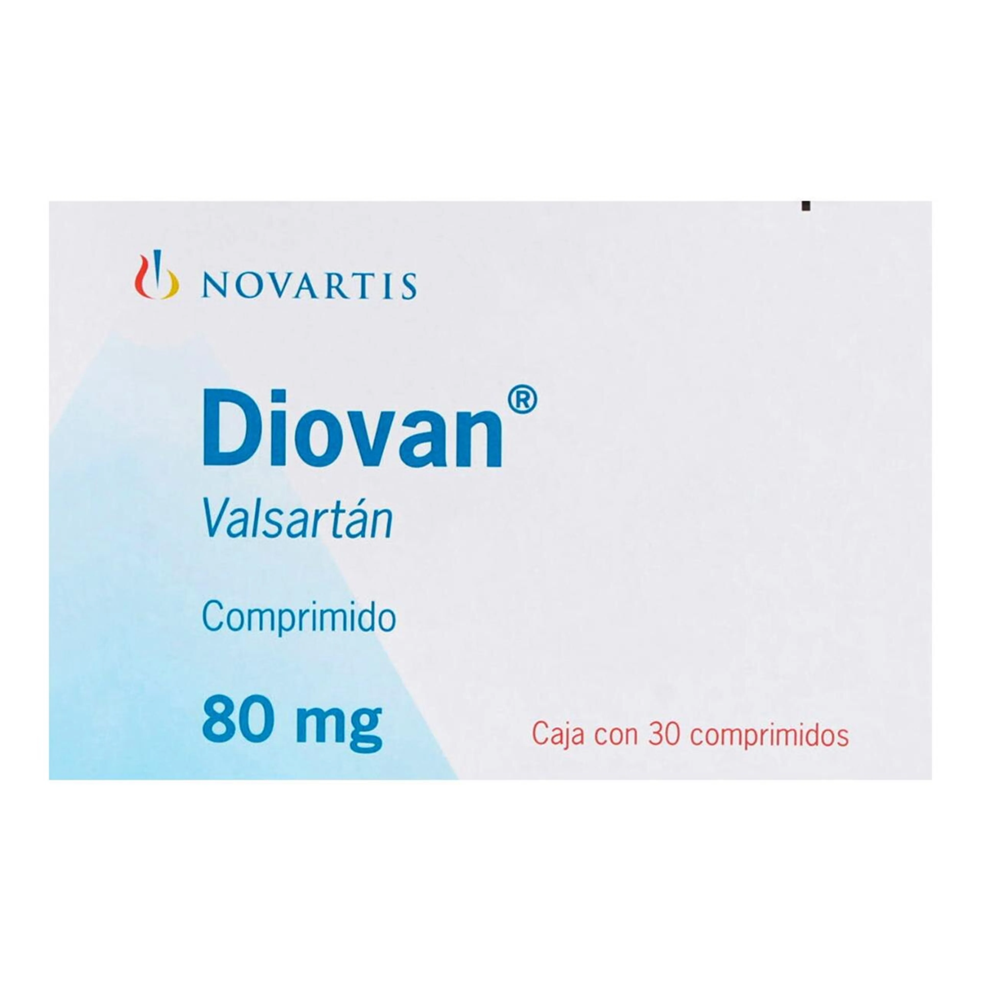 Diovan 80 Mg Con 30 Comprimidos