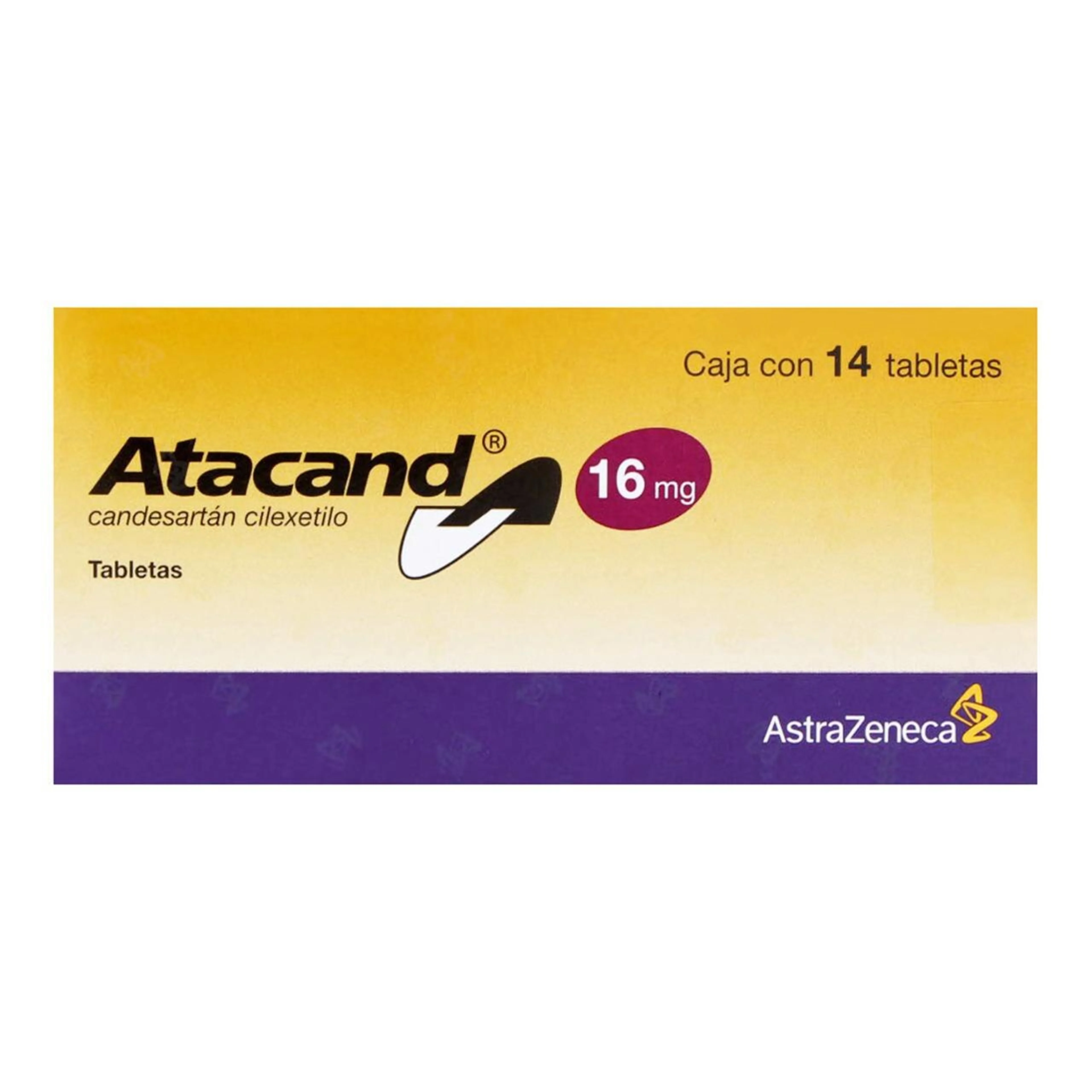 Atacand 16 Mg Con 14 Tabletas