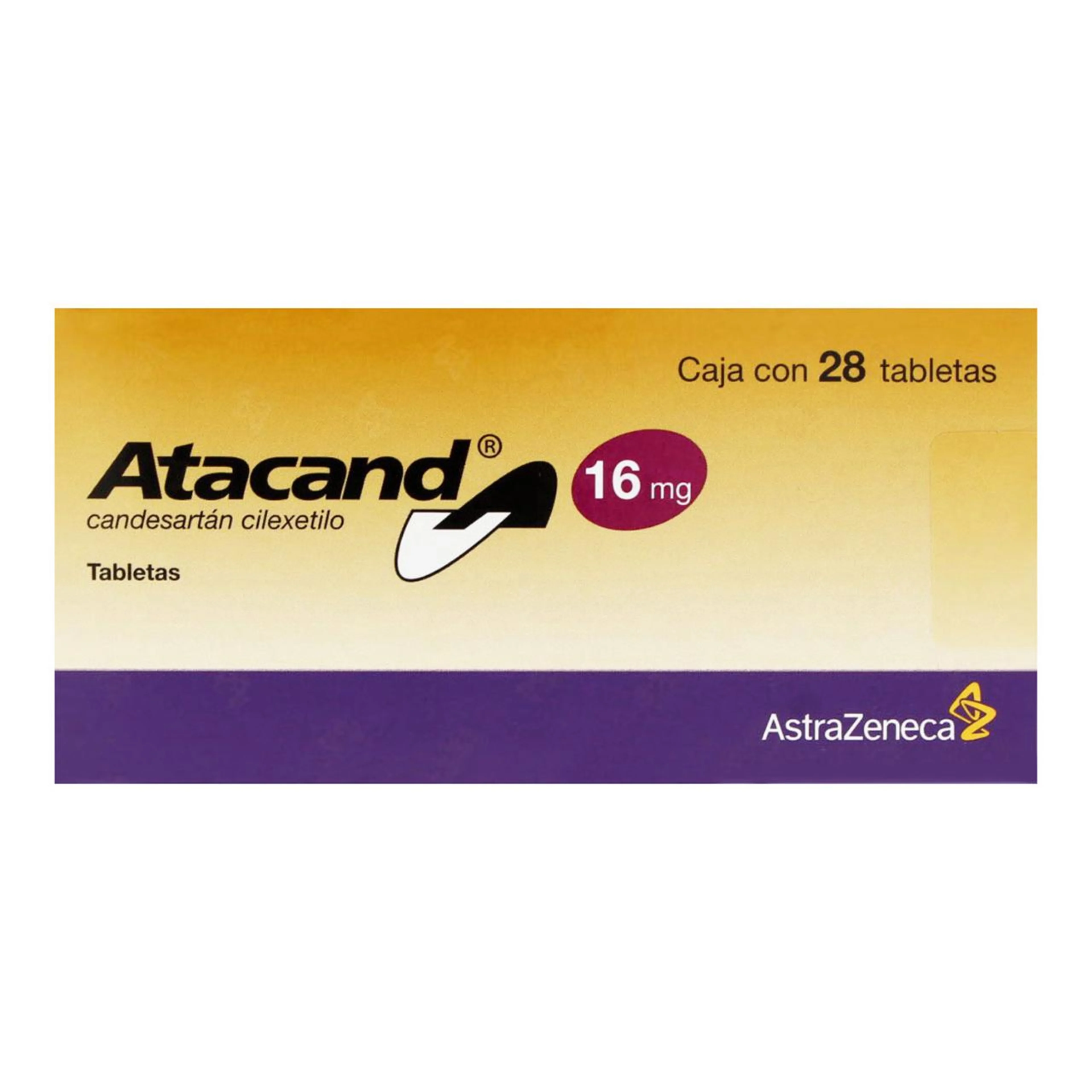 Atacand 16 Mg Con 28 Tabletas