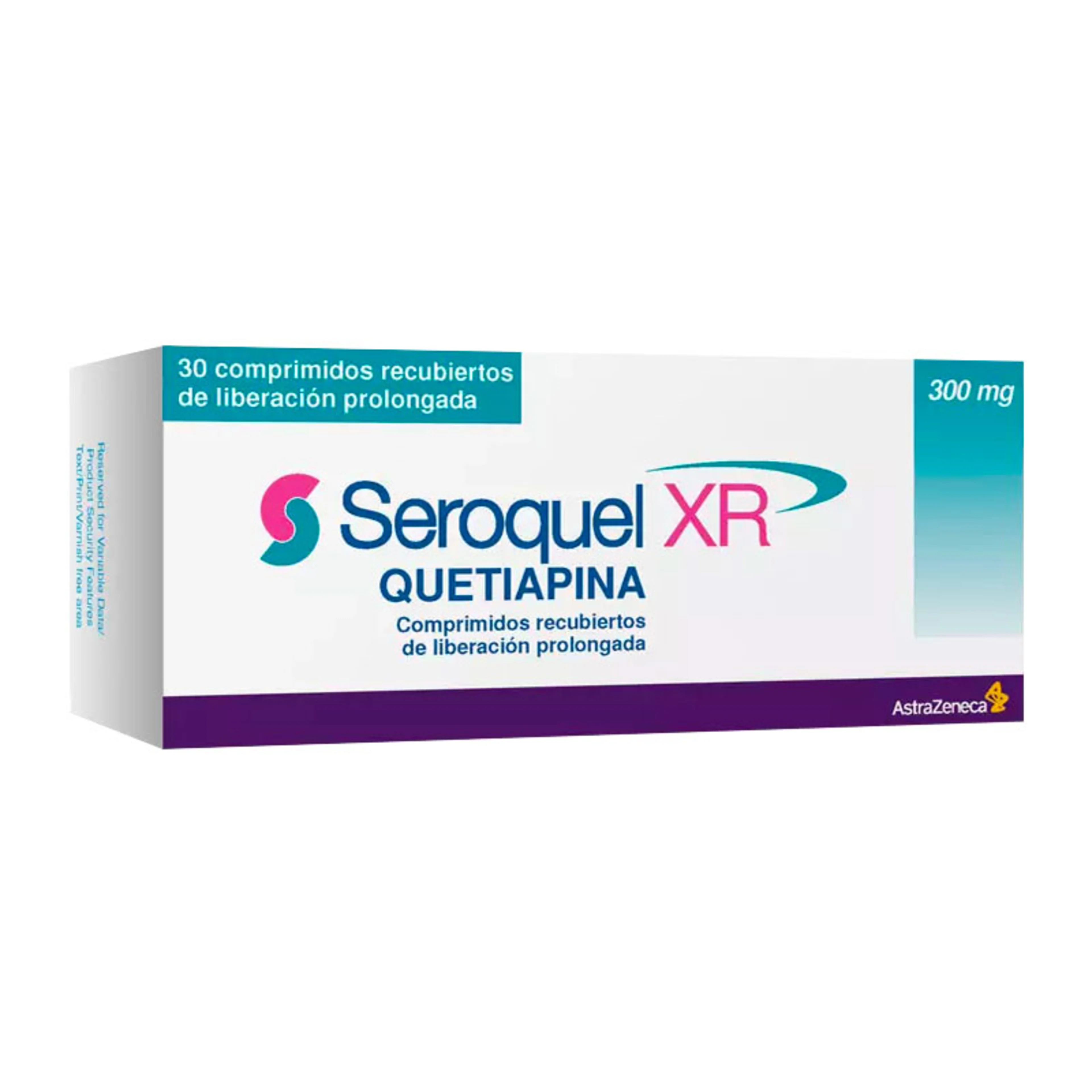 Seroquel Xr 300 Mg Con 30 Comprimidos Liberación Prolongada