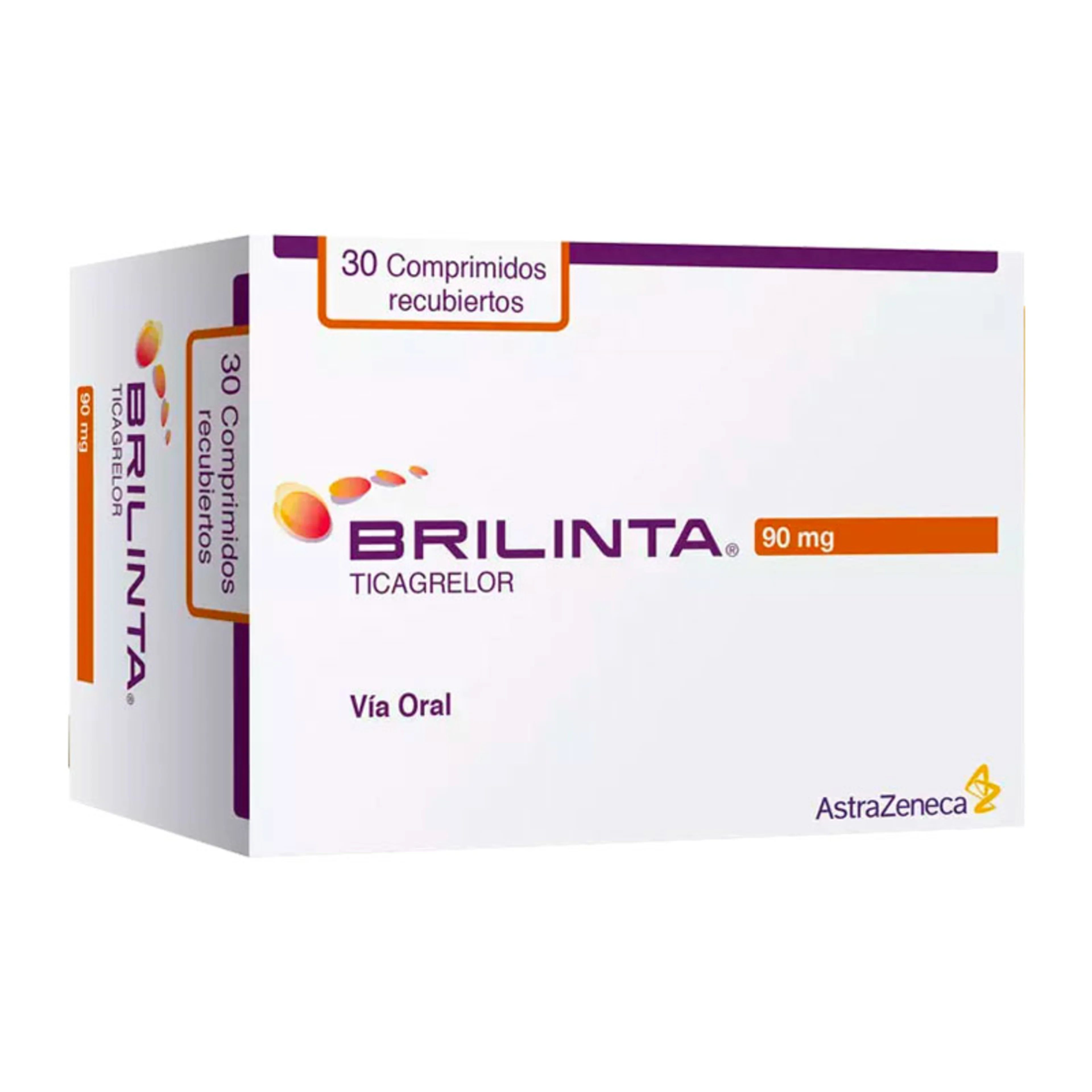 Brilinta 90 Mg Con 30 Comprimidos