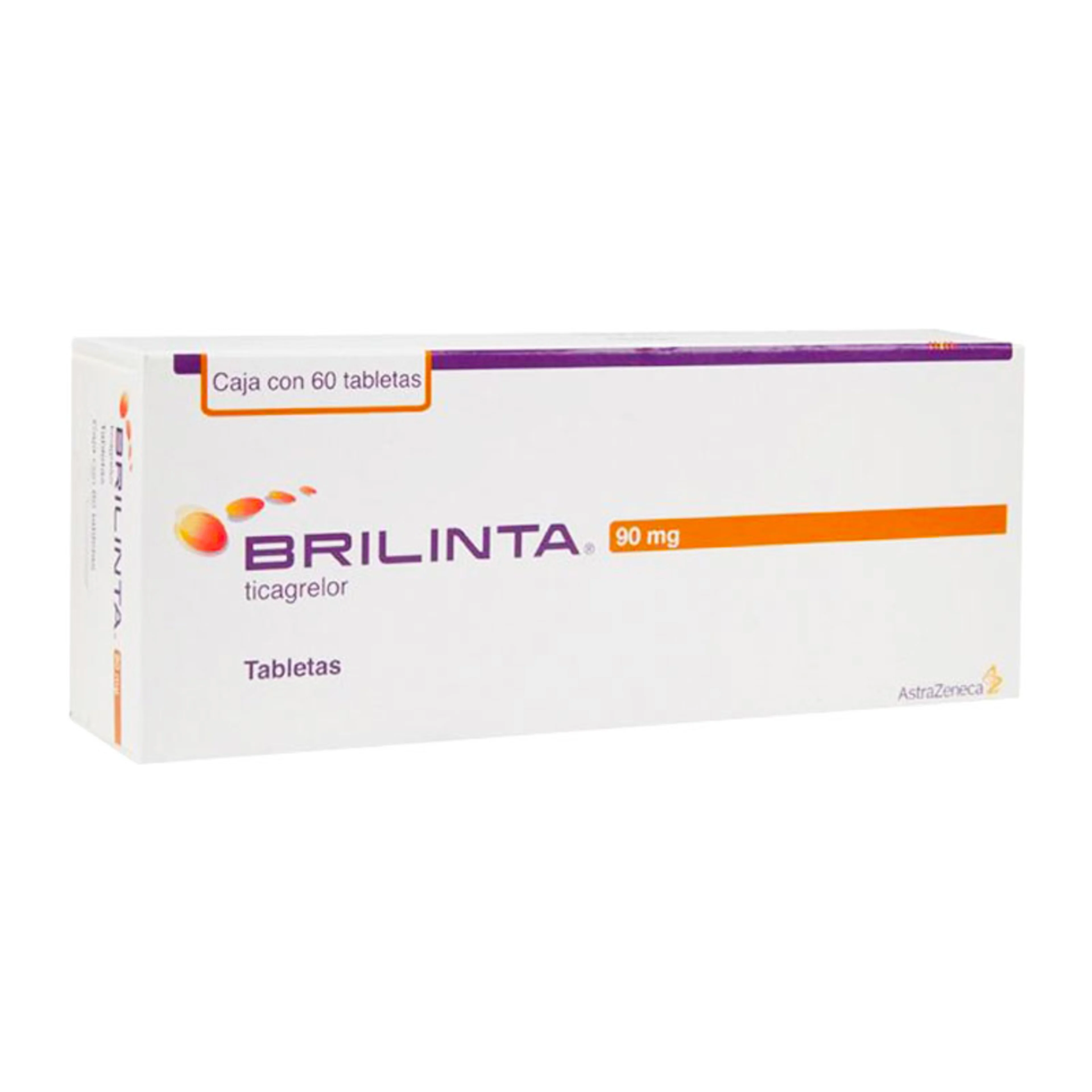 Brilinta 90 Mg Con 60 Tabletas