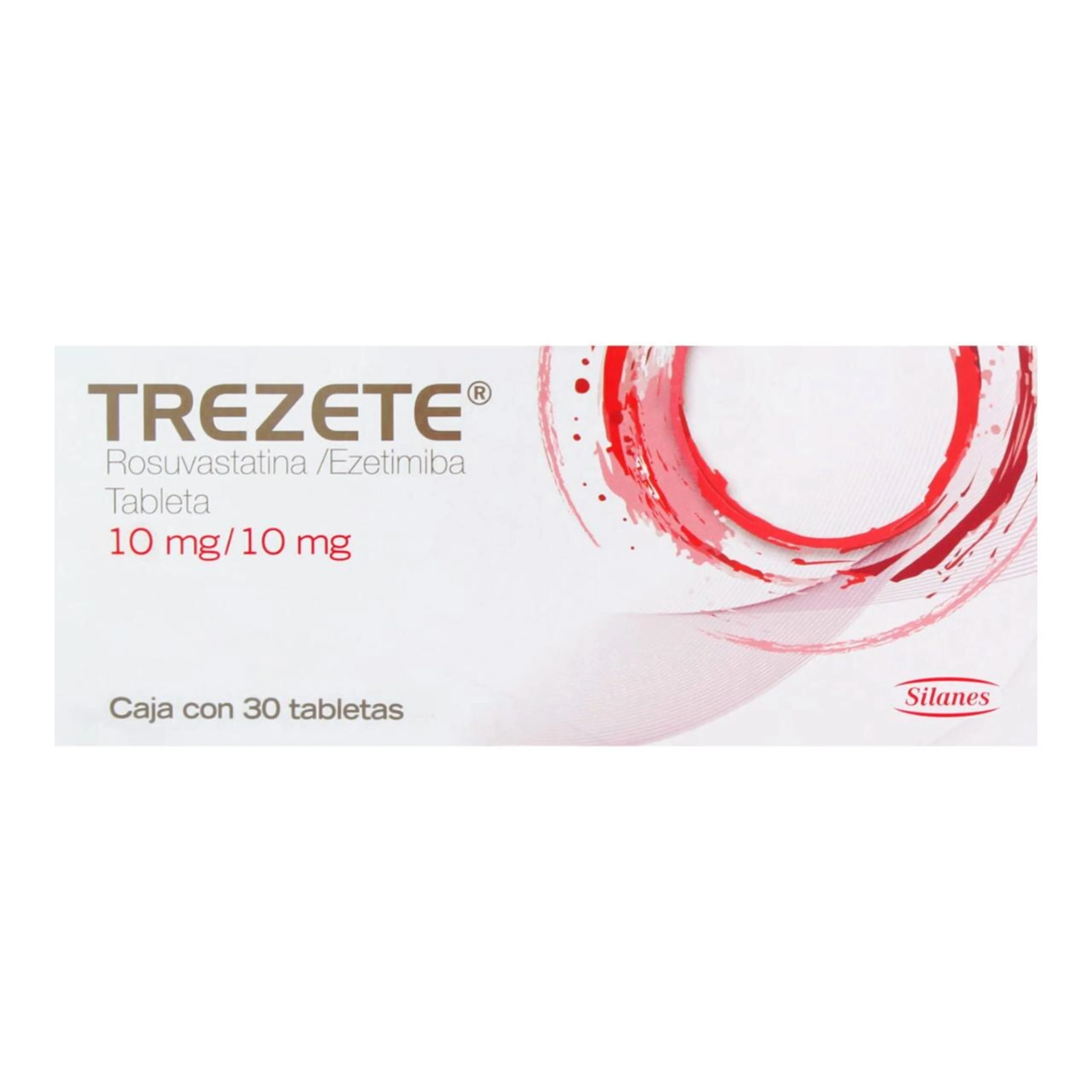 Trezete 10/10 Mg Con 30 Tabletas