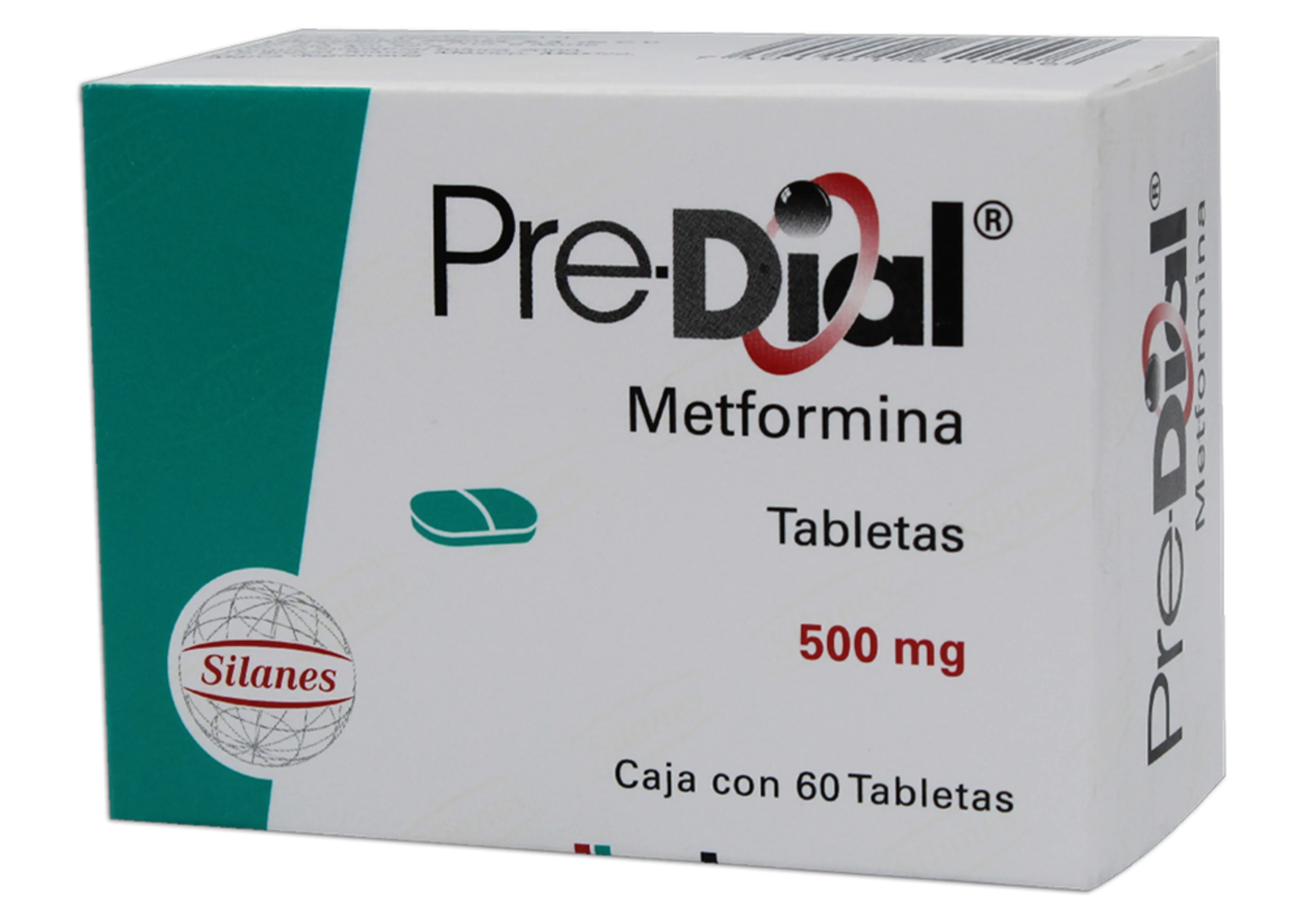 Predial 500 Mg Con 60 Tabletas