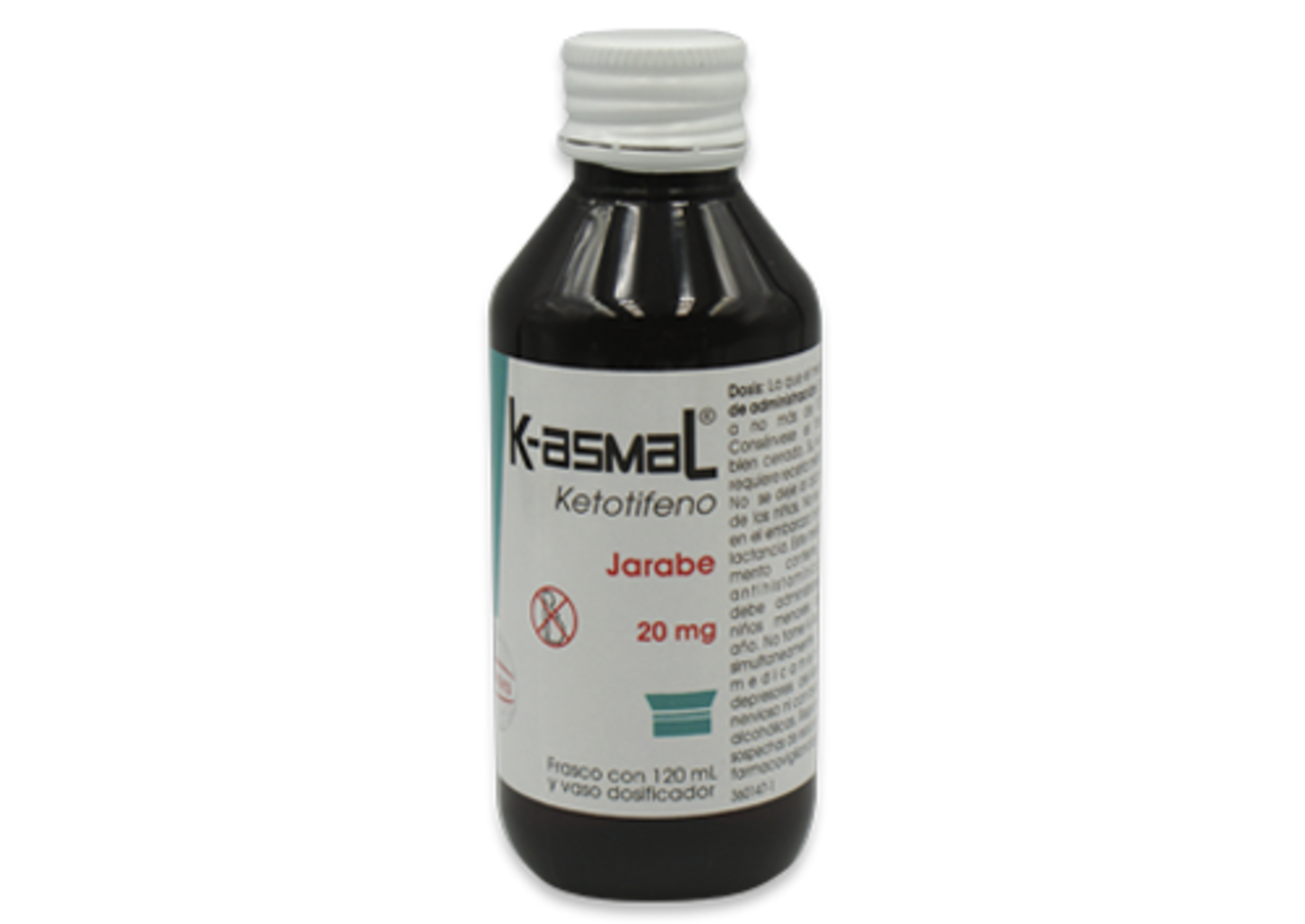 K-Asma 20 Mg Jarabe Con 120 Ml