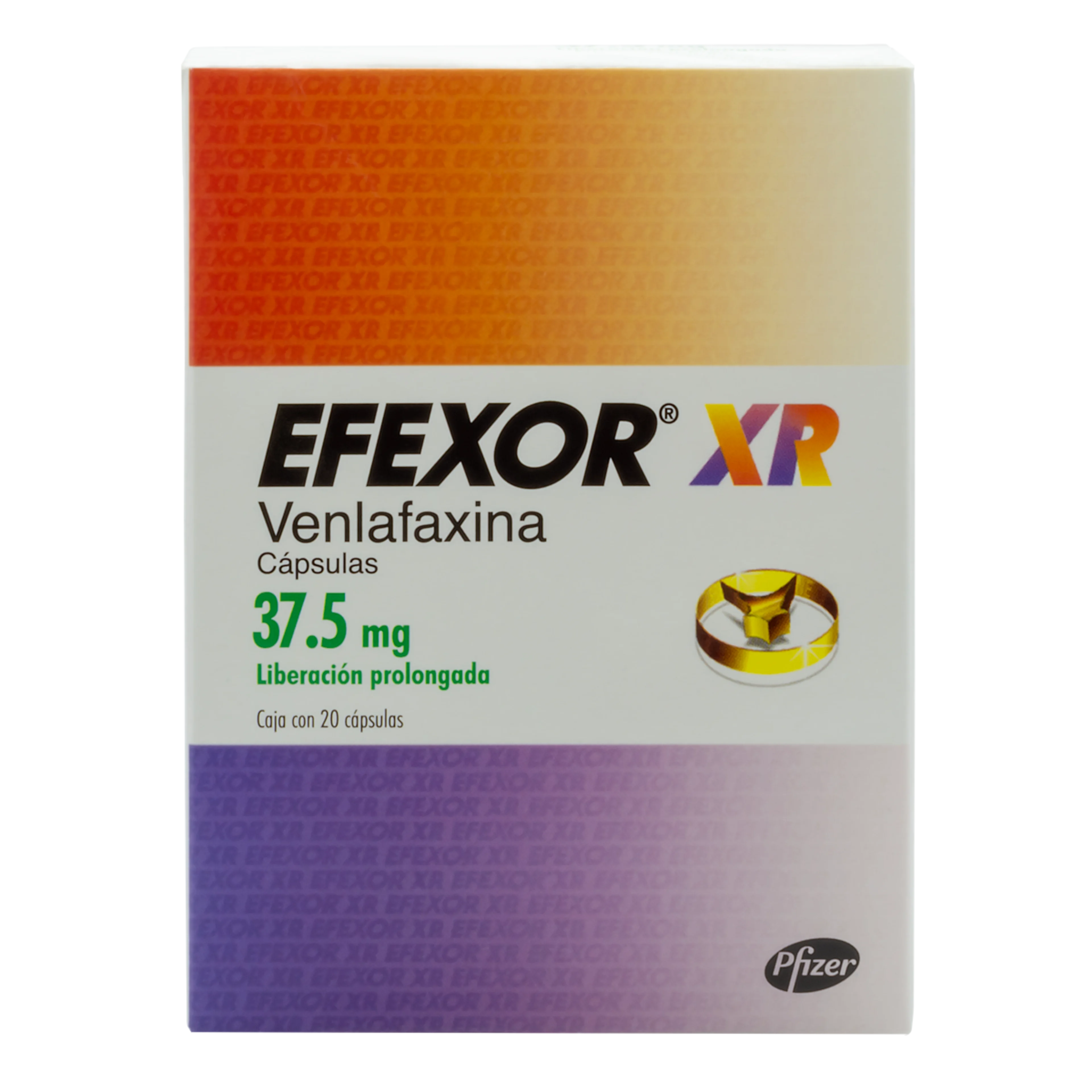 Efexor Xr 37.5 Mg Con 20 Cápsulas