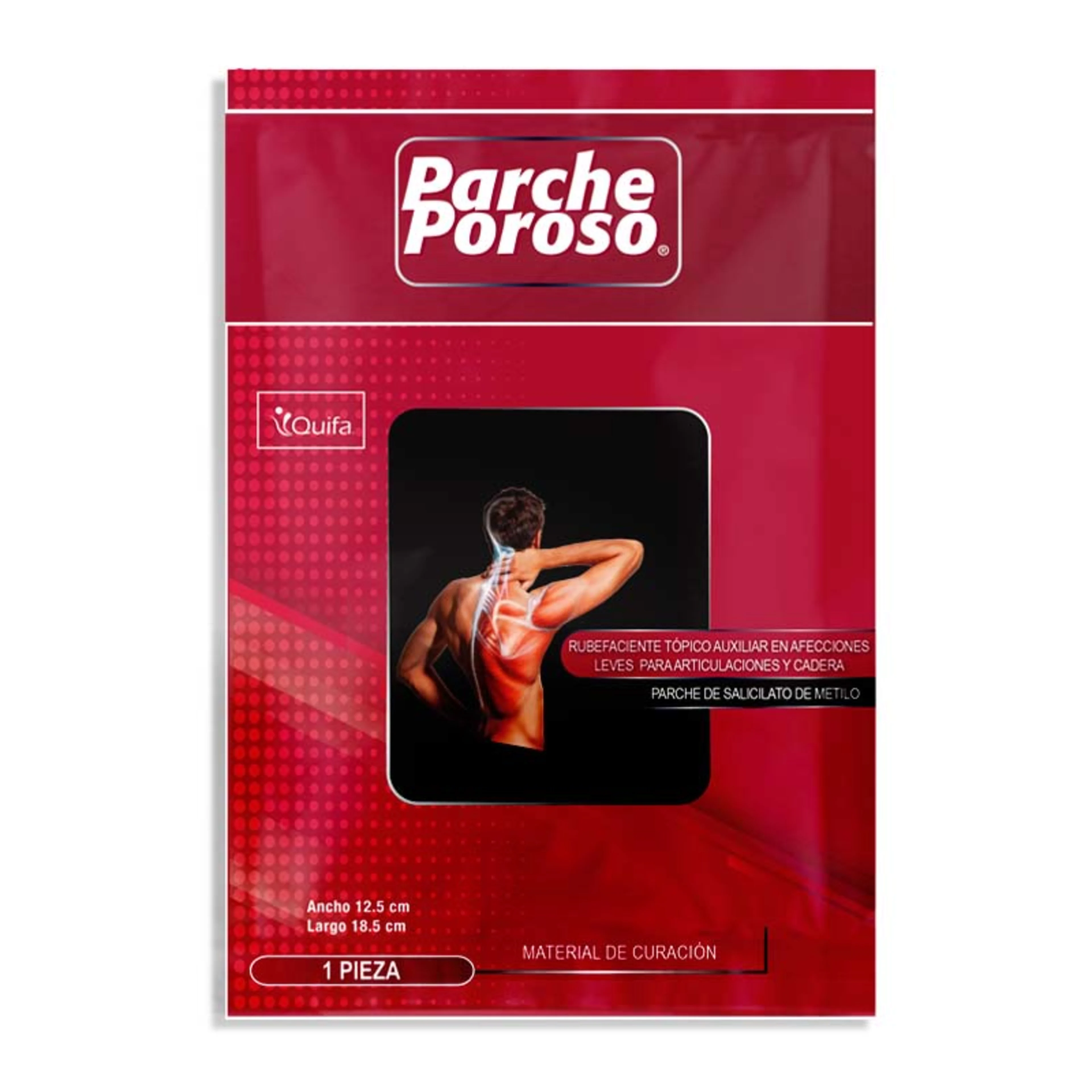 Perrigo Parche Poroso Allcocks Para Dolores Musculares Con 1 Pieza