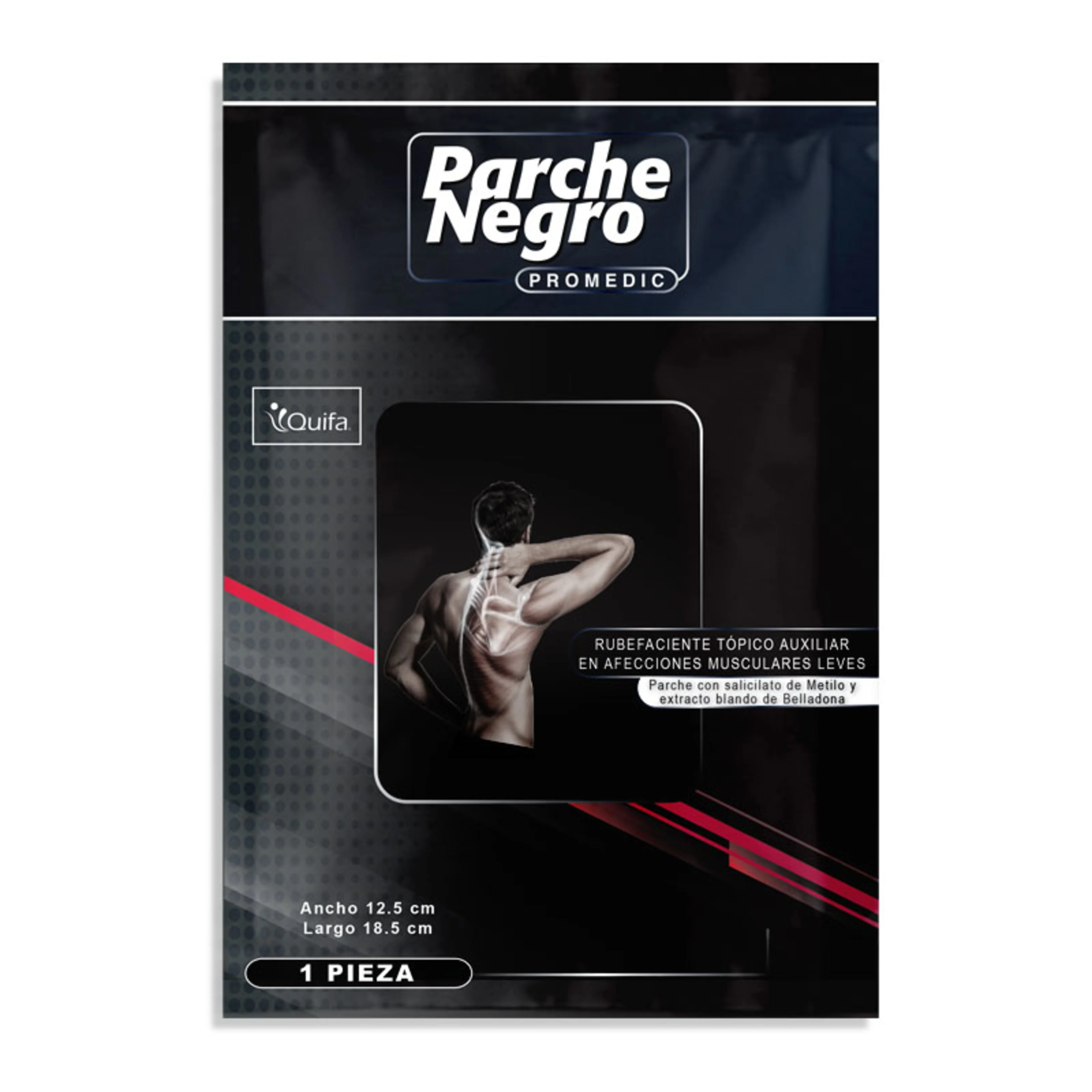 Perrigo Parche Negro Con 1 Pieza