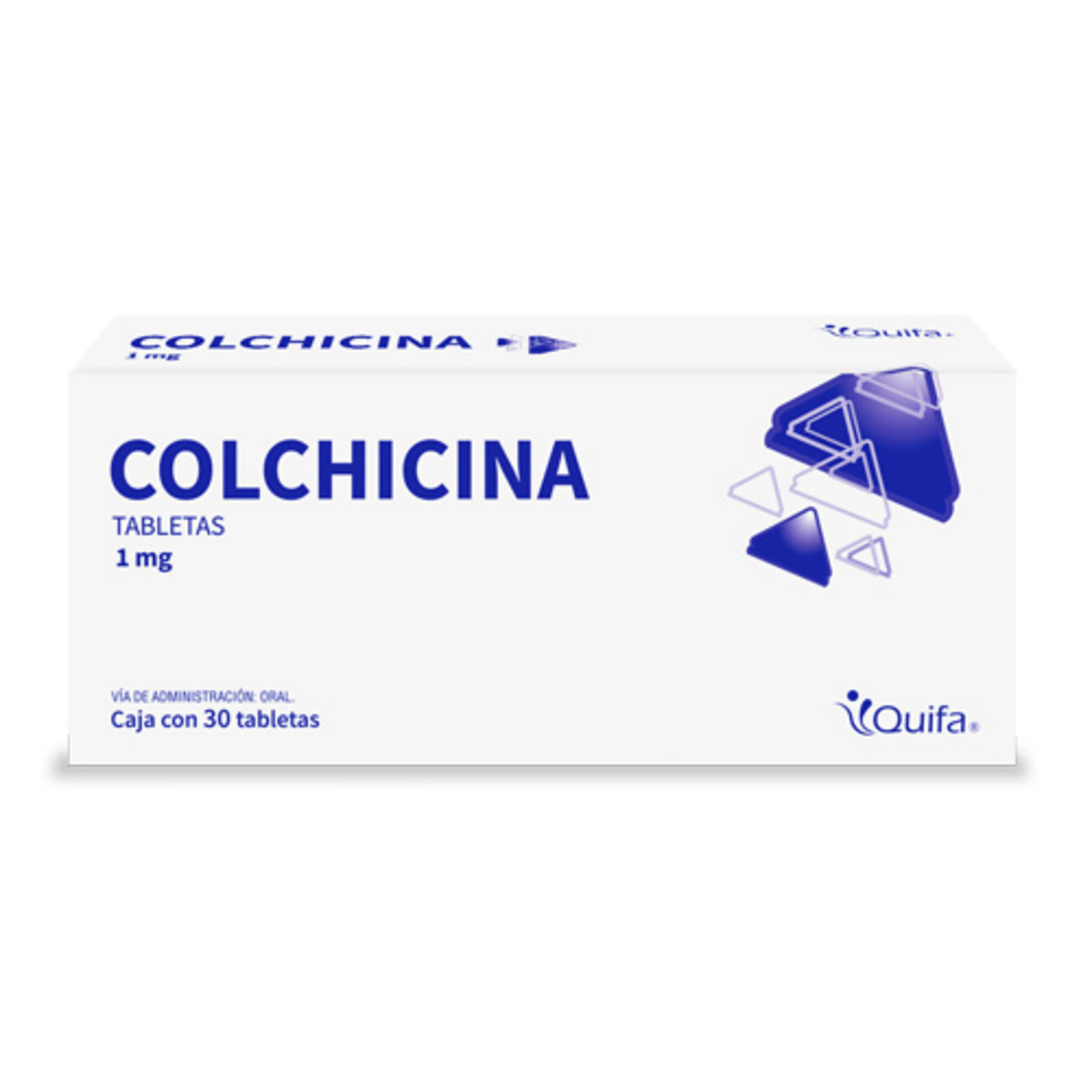 Colchicina 1 mg 30 tabletas – Quifa