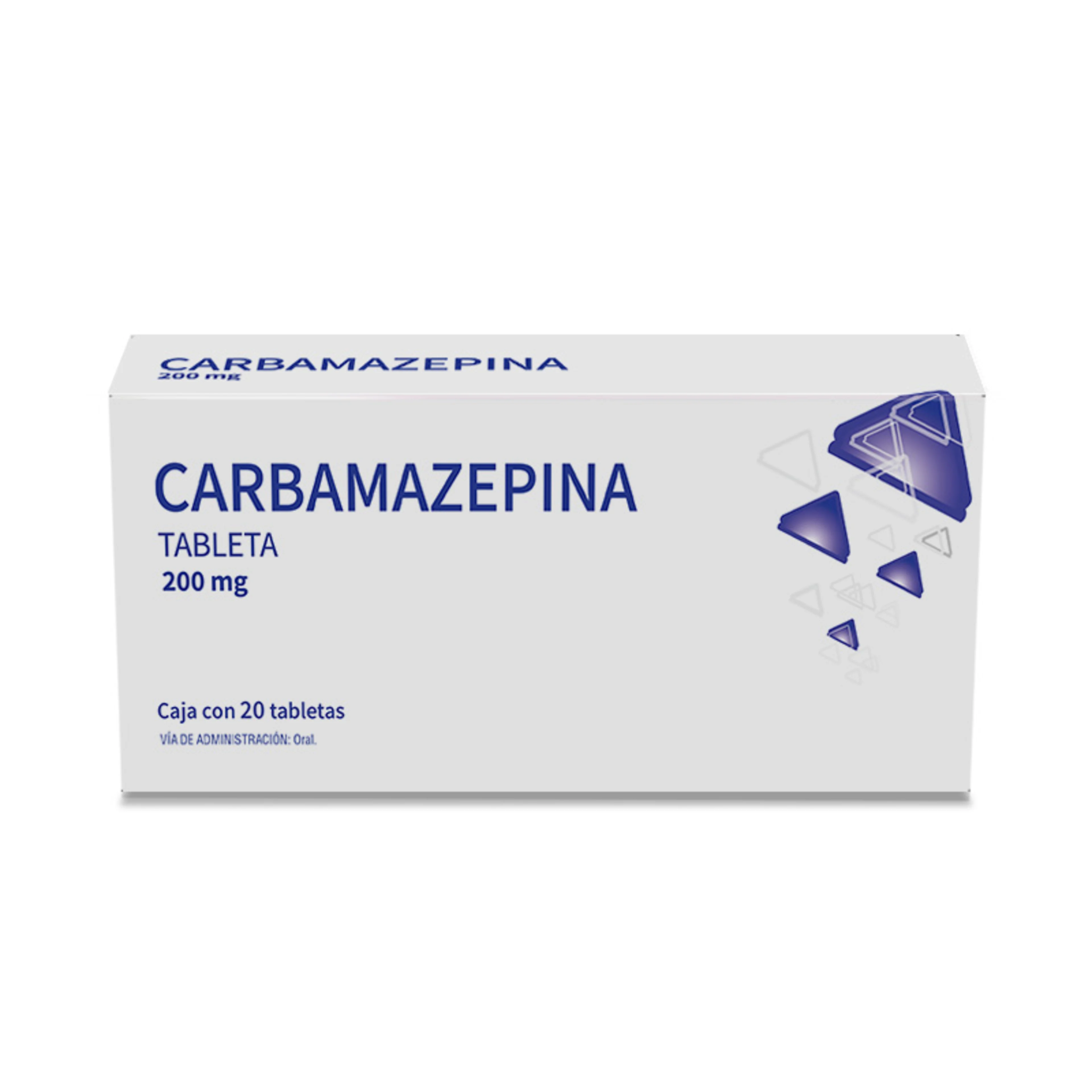 Carbamazepina 200 Mg Con 20 Tabletas (Quifa)